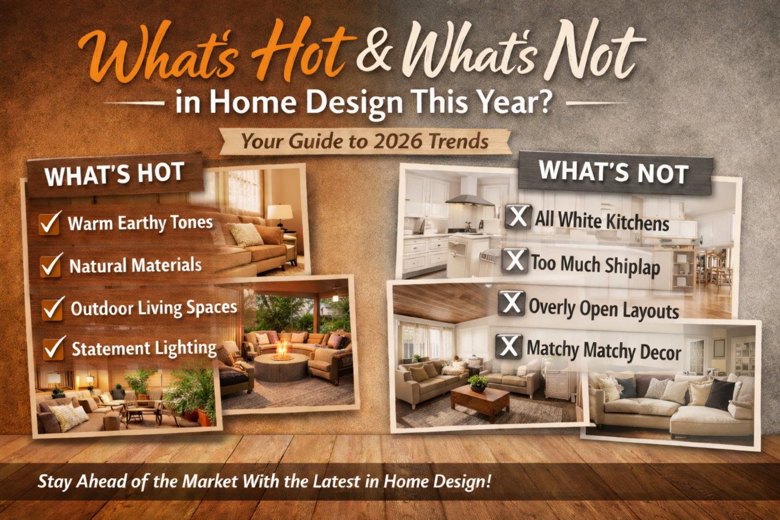 What’s Hot (and What’s Not) in Home Design This Year: A Fresh Guide for Modern Buyers &amp; Sellers