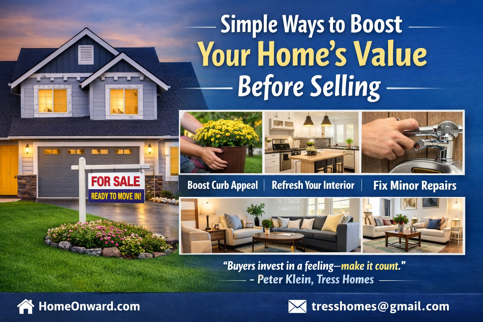 Simple Ways to Boost Your Home’s Value Before Selling (Without Breaking the Bank)