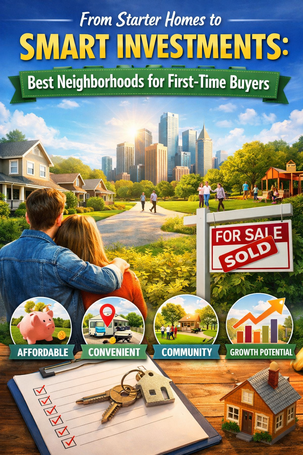 From Starter Homes to Smart Investments: Best Neighborhoods for First-Time Buyers