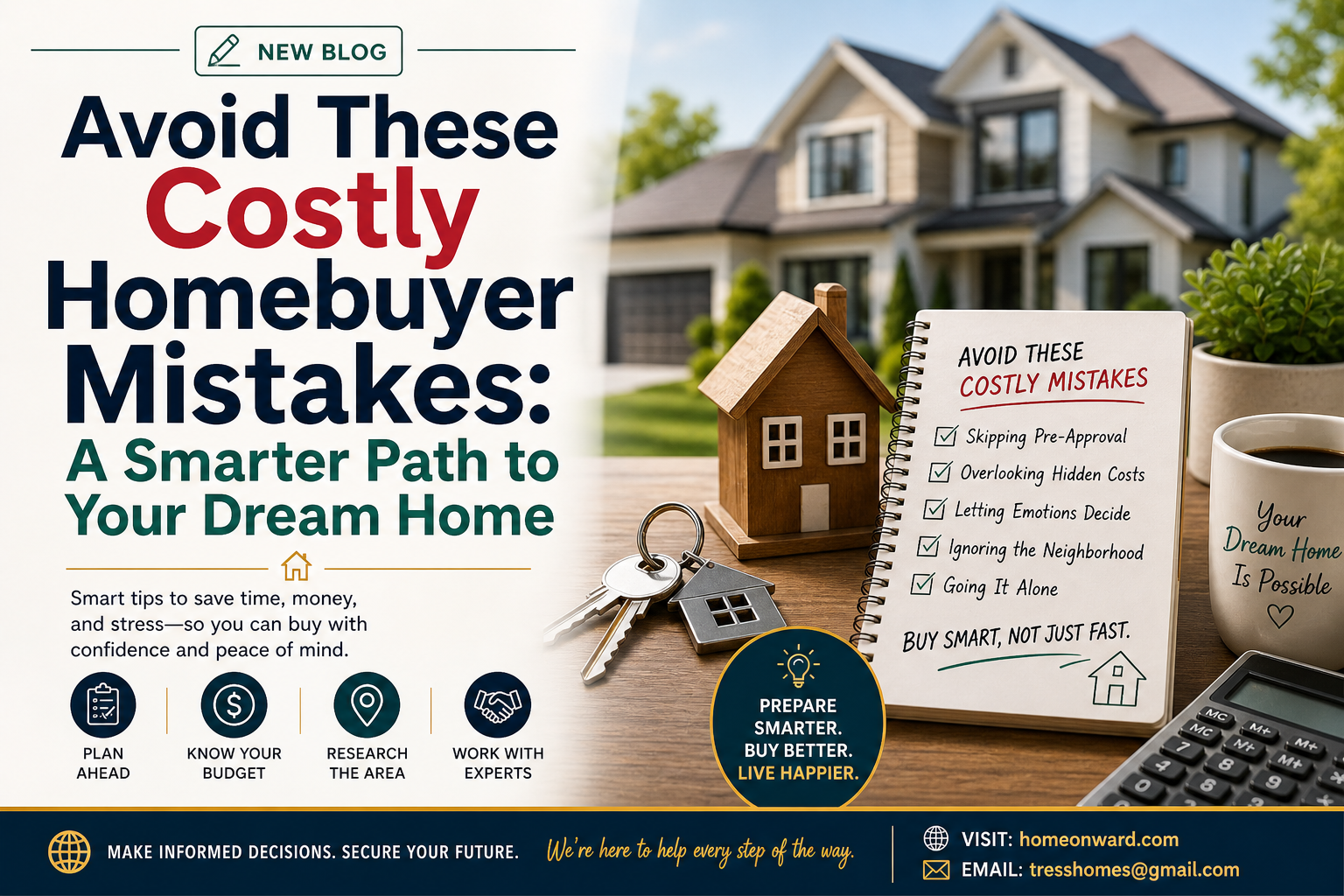 Avoid These Costly Homebuyer Mistakes: A Smarter Path to Your Dream Home