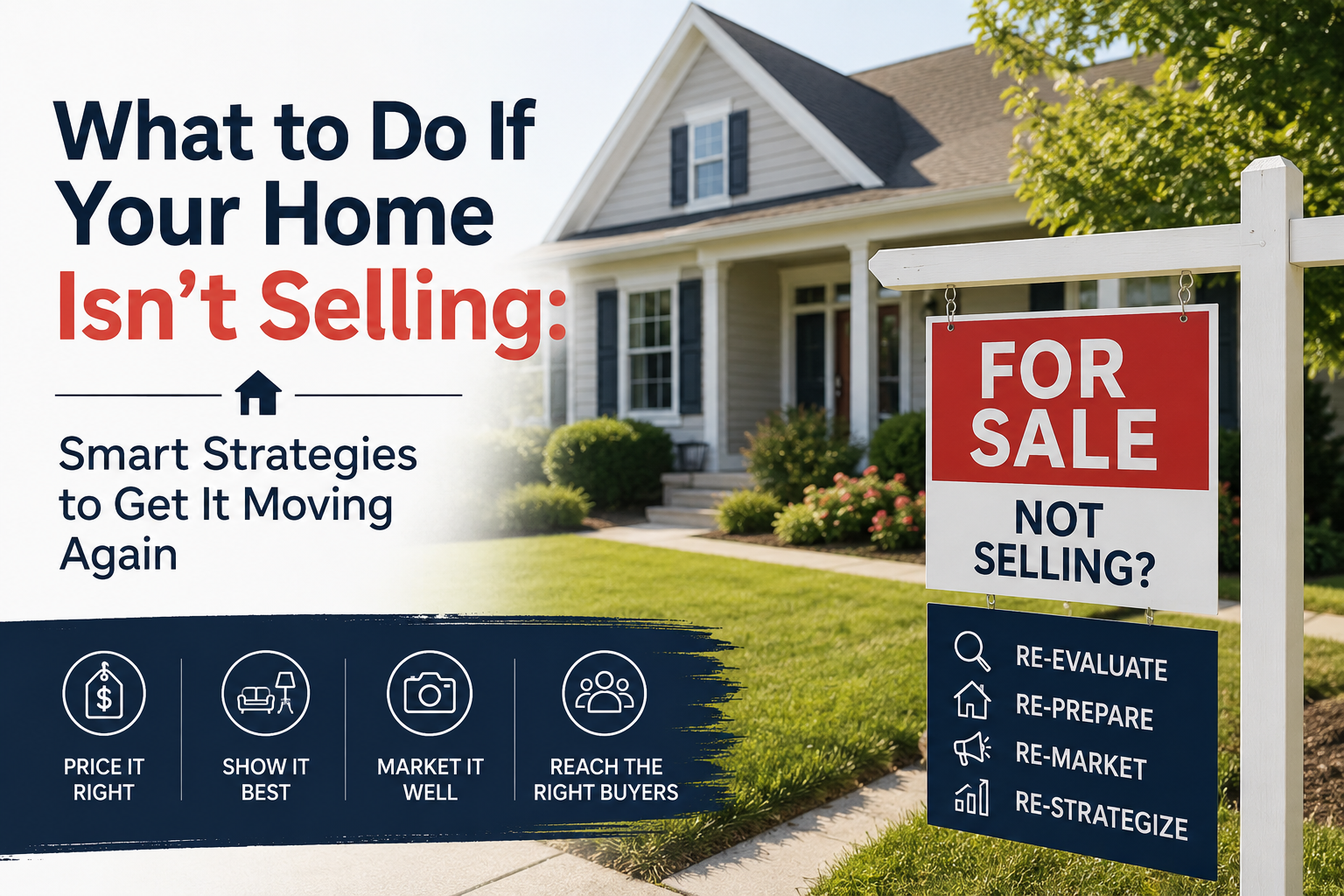 What to Do If Your Home Isn’t Selling: 7 Smart Strategies to Get It Moving Again