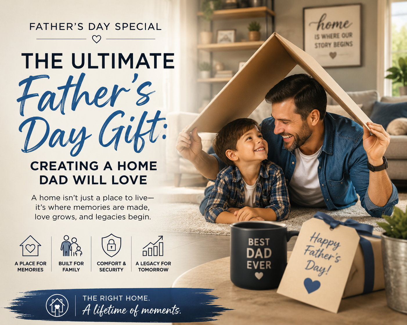 The Ultimate Father’s Day Gift: Creating a Home Dad Will Love