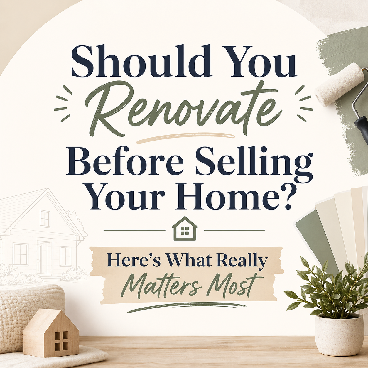 Should You Renovate Before Selling Your Home? Here's What Really Matters Most