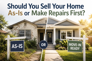 Should You Sell Your Home As-Is or Make Repairs First?