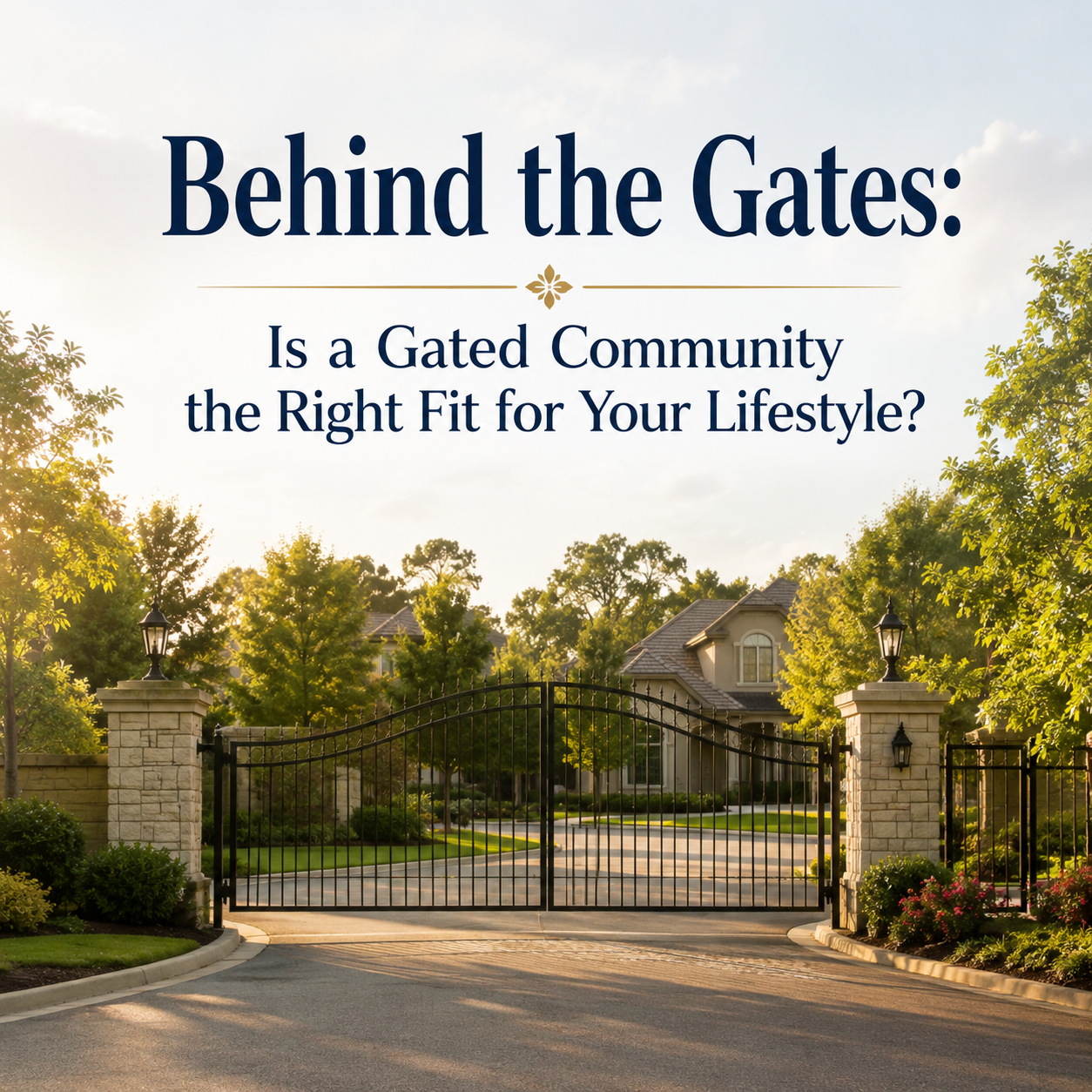 Behind the Gates: Is a Gated Community the Right Fit for Your Lifestyle?