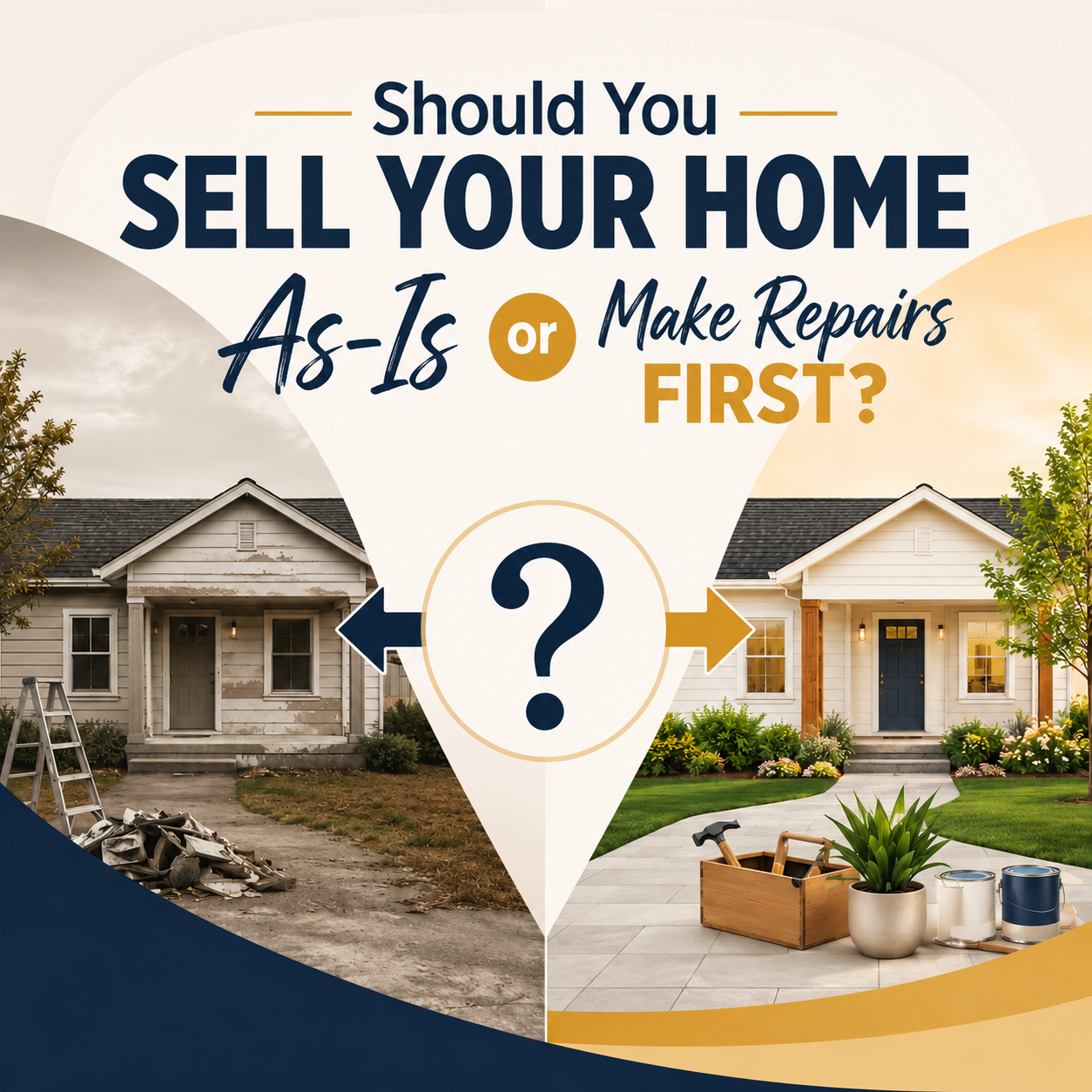 Should You Sell Your Home As-Is or Make Repairs First?