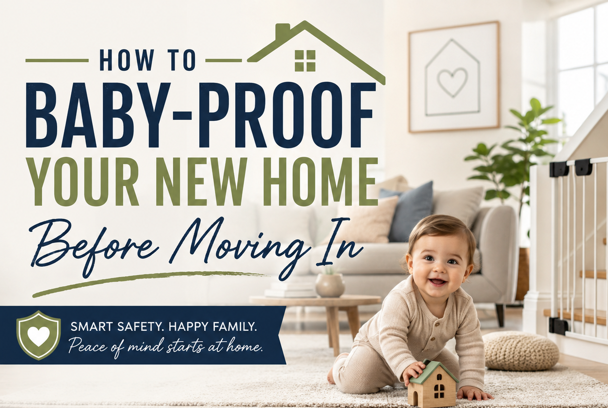 Baby-Proofing Your New Home Before Move-In: A Smart Safety Checklist for Growing Families