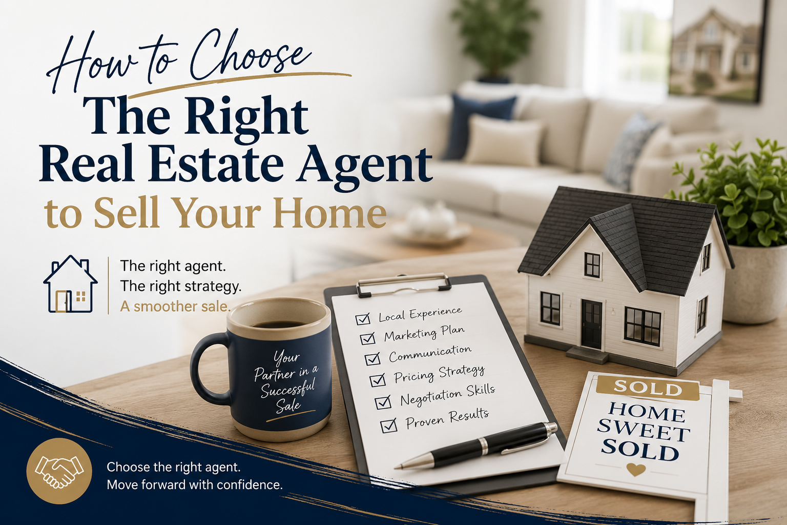 How to Choose the Right Real Estate Agent to Sell Your Home