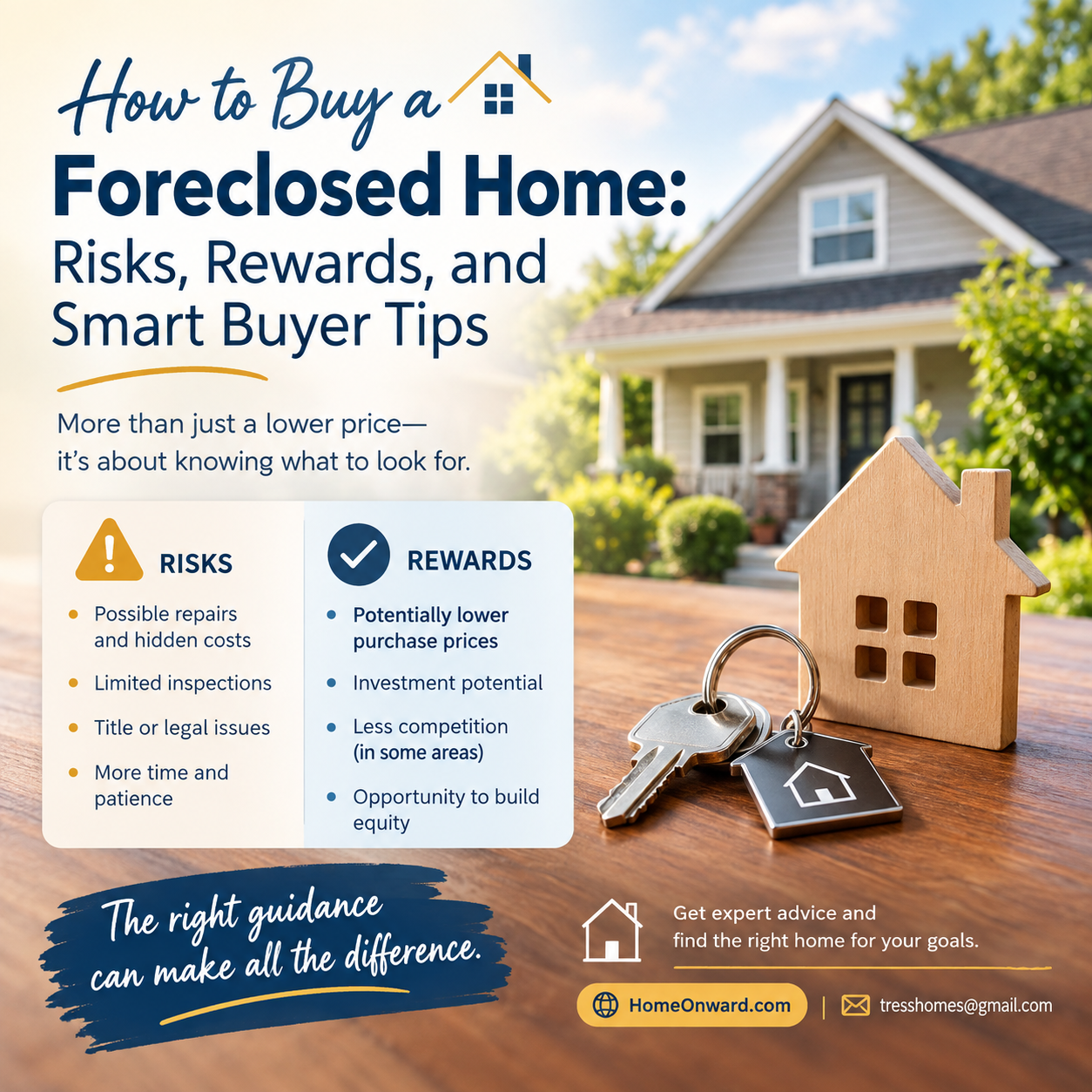 How to Buy a Foreclosed Home: Risks, Rewards, and Smart Buyer Tips
