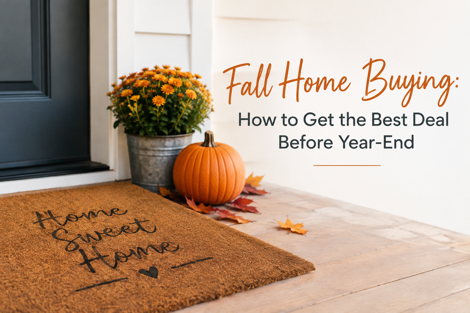 Fall Home Buying: How to Get the Best Deal Before Year-End