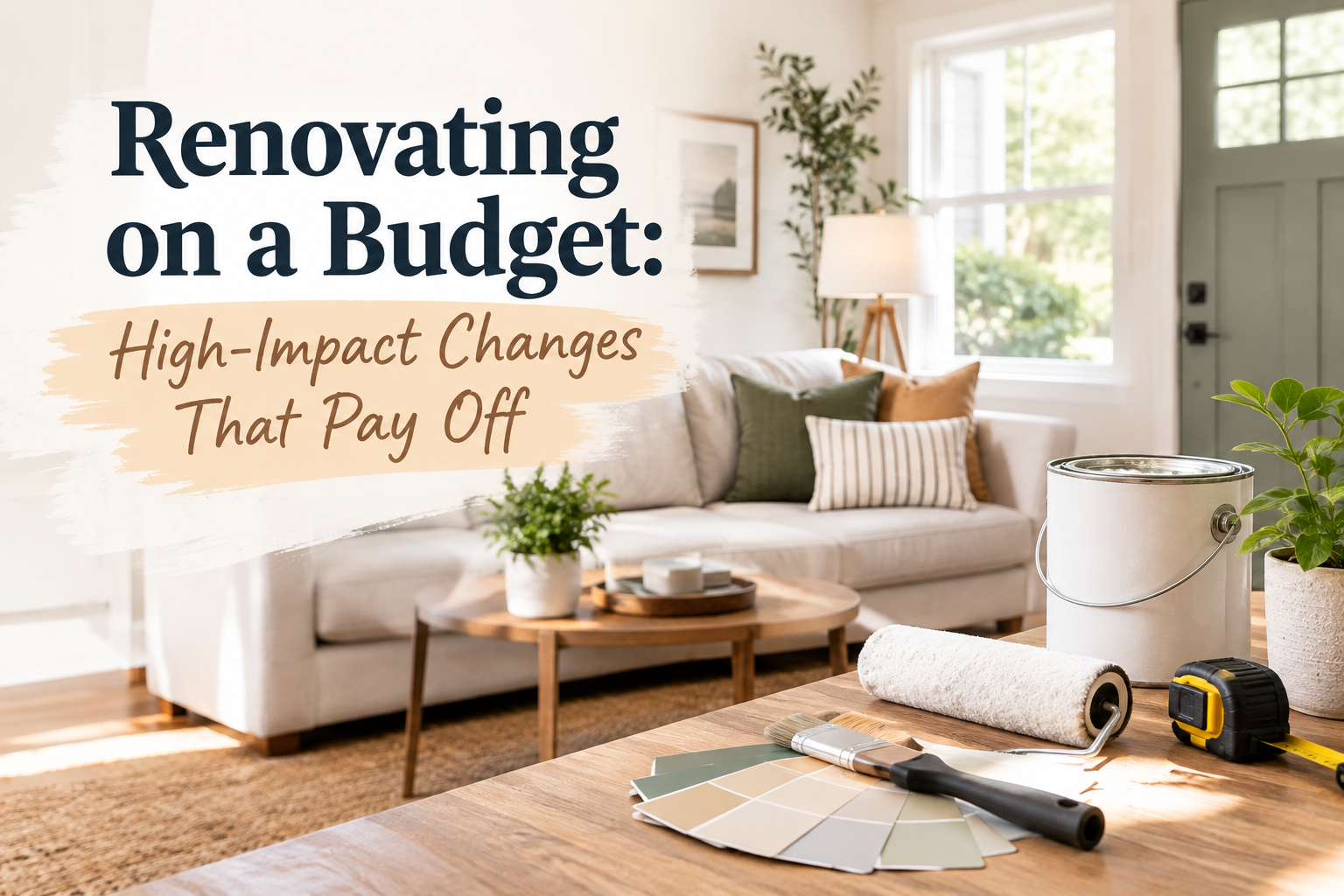 Renovating on a Budget: High-Impact Home Improvements That Pay Off