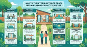 How to Turn Your Outdoor Space Into an Extension of Your Home