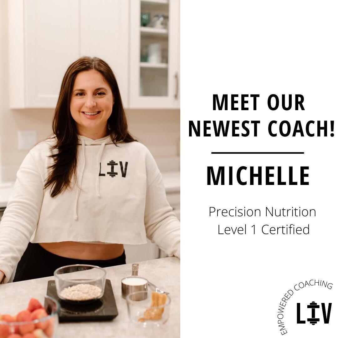 MEET OUR NEWEST ONLINE NUTRITION COACH 🥳

If you&rsquo;ve been following our online coaching account since the beginning, you&rsquo;ve most likely seen or even talked to Michelle! 

We couldn&rsquo;t be more excited to announce that Michelle has joi