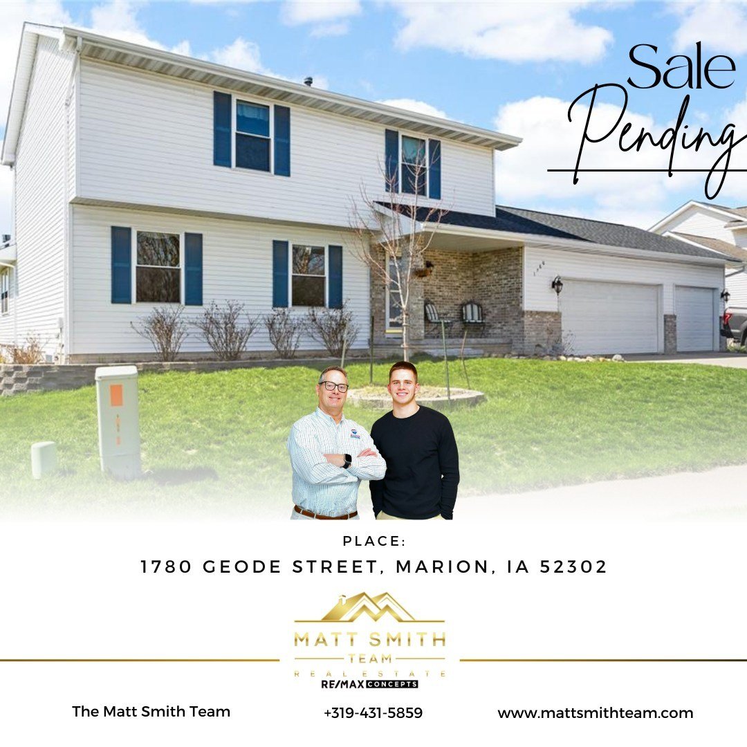Sale Pending! Our stunning listing at 1780 Geode Street in Marion is almost off the market! This dream home with a private pool and luxury amenities could be someone&rsquo;s new reality.

🏠 Thinking of selling? Your home could be next! Reach out to 