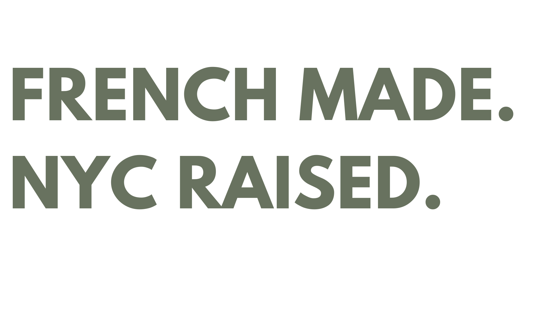 French made sparkling wine based in New York City