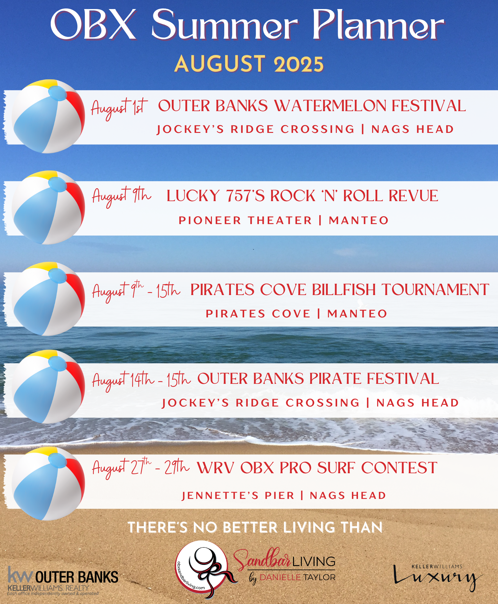 Around the Outer Banks | OBX Events Page — Danielle Taylor