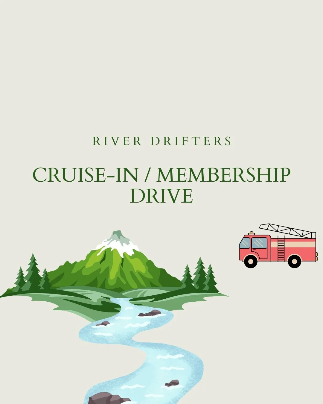 Cruise-In / Membership Drive