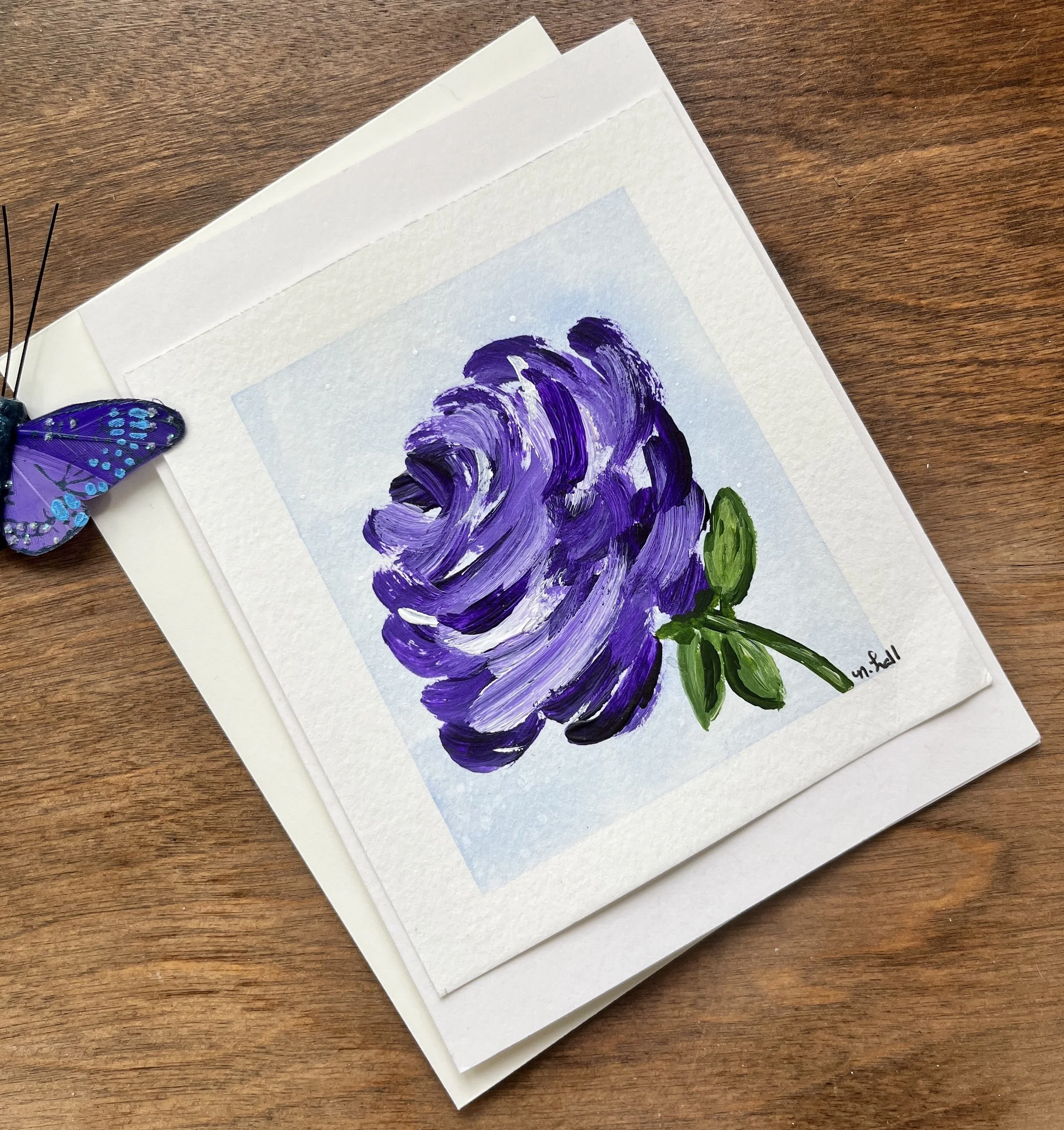 Purple Bloom (set of 3)