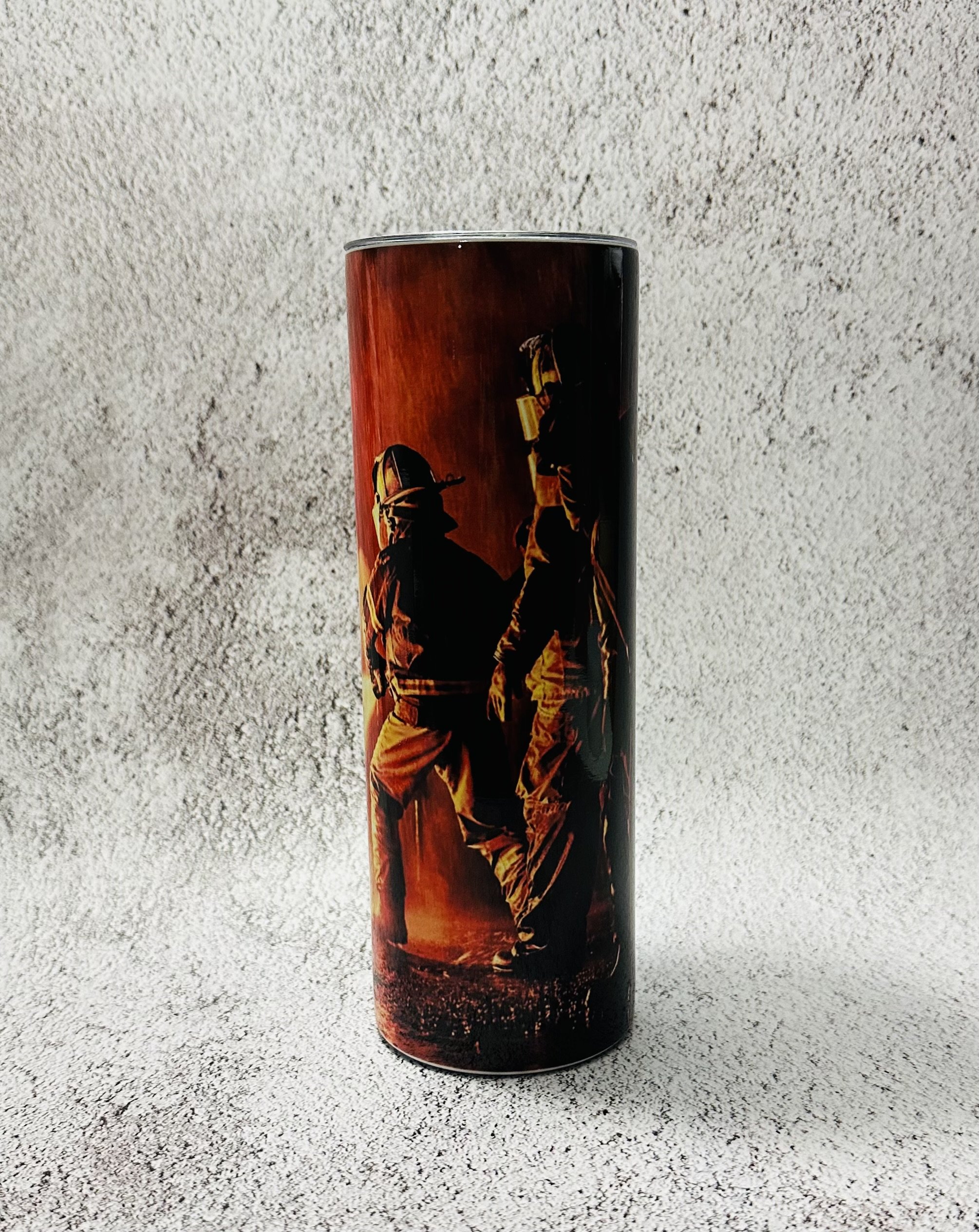 20 oz Firefighter theme