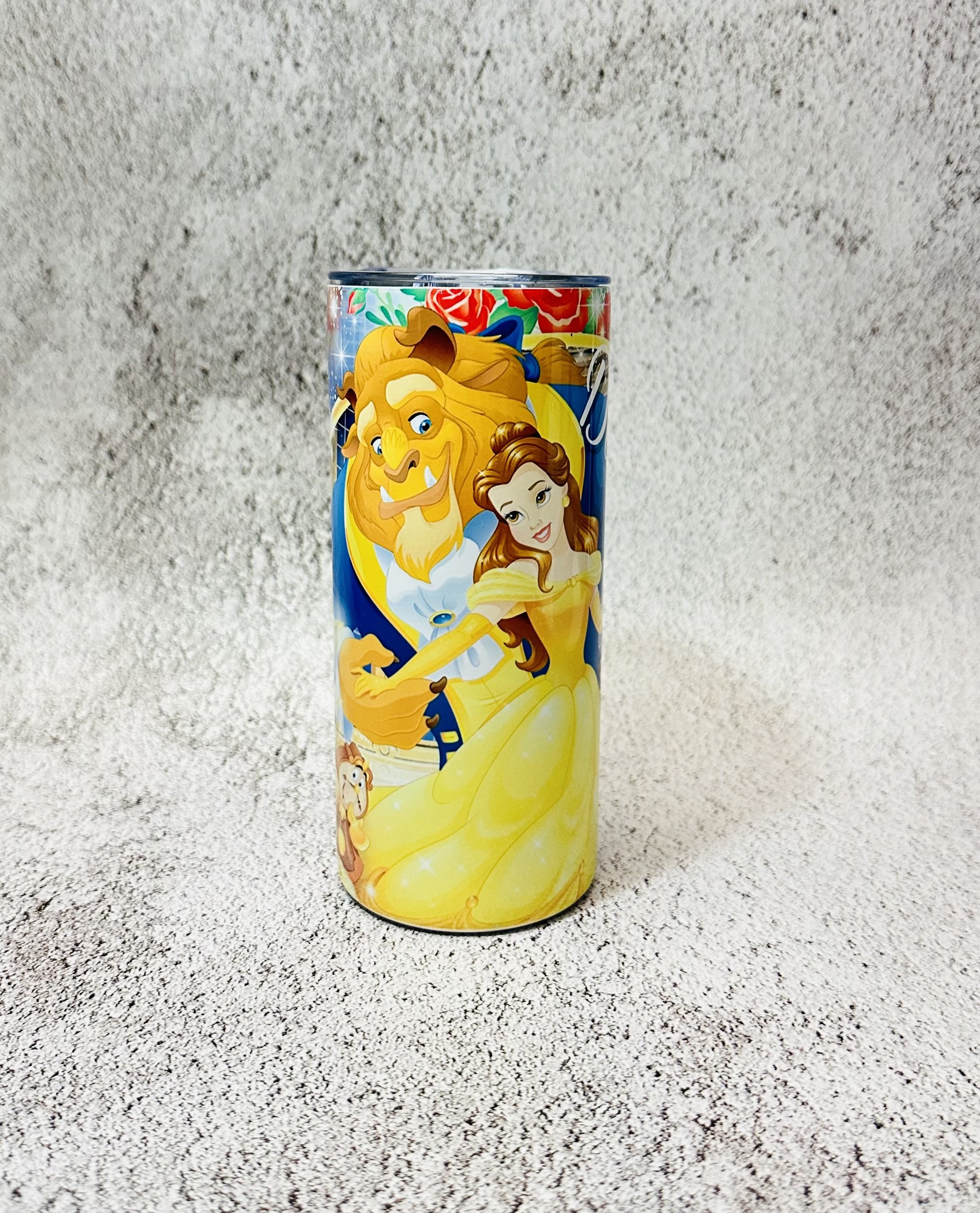 12 oz Beauty and the Beast theme