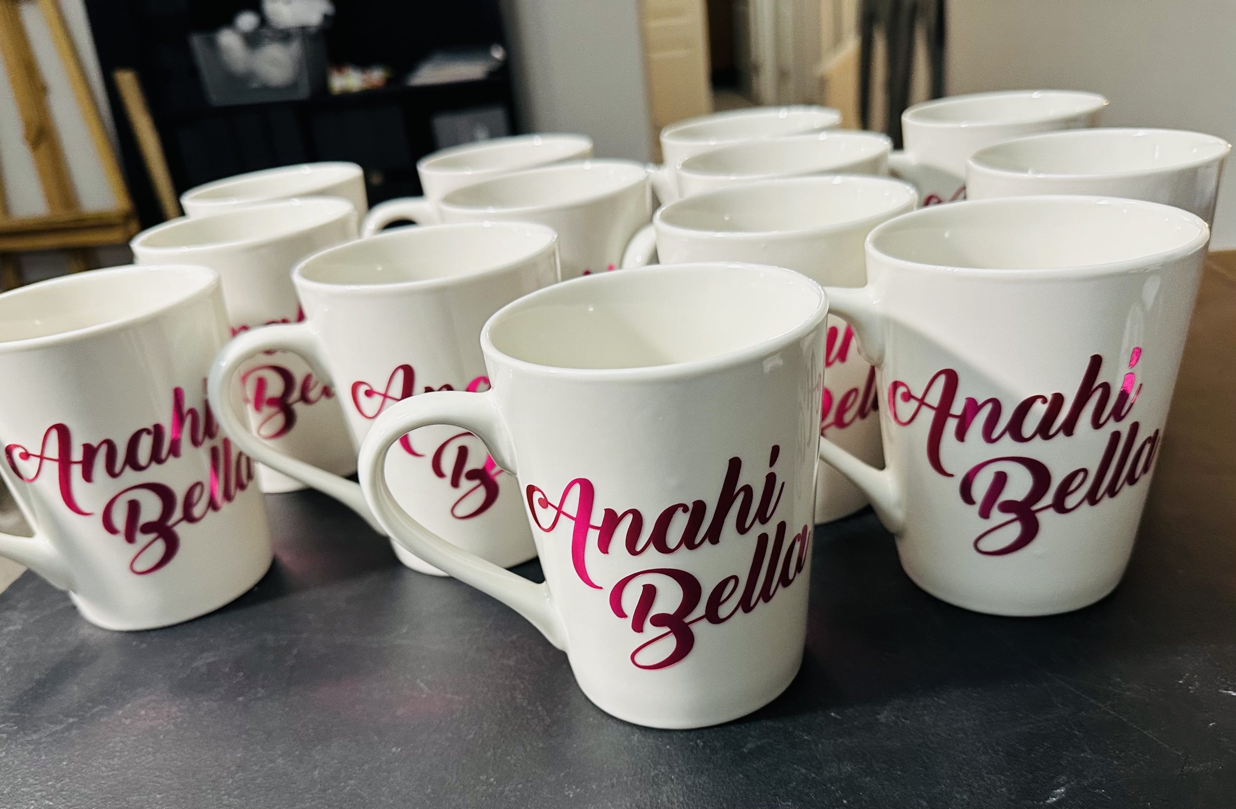 11oz Vinyl Wrapped Mugs