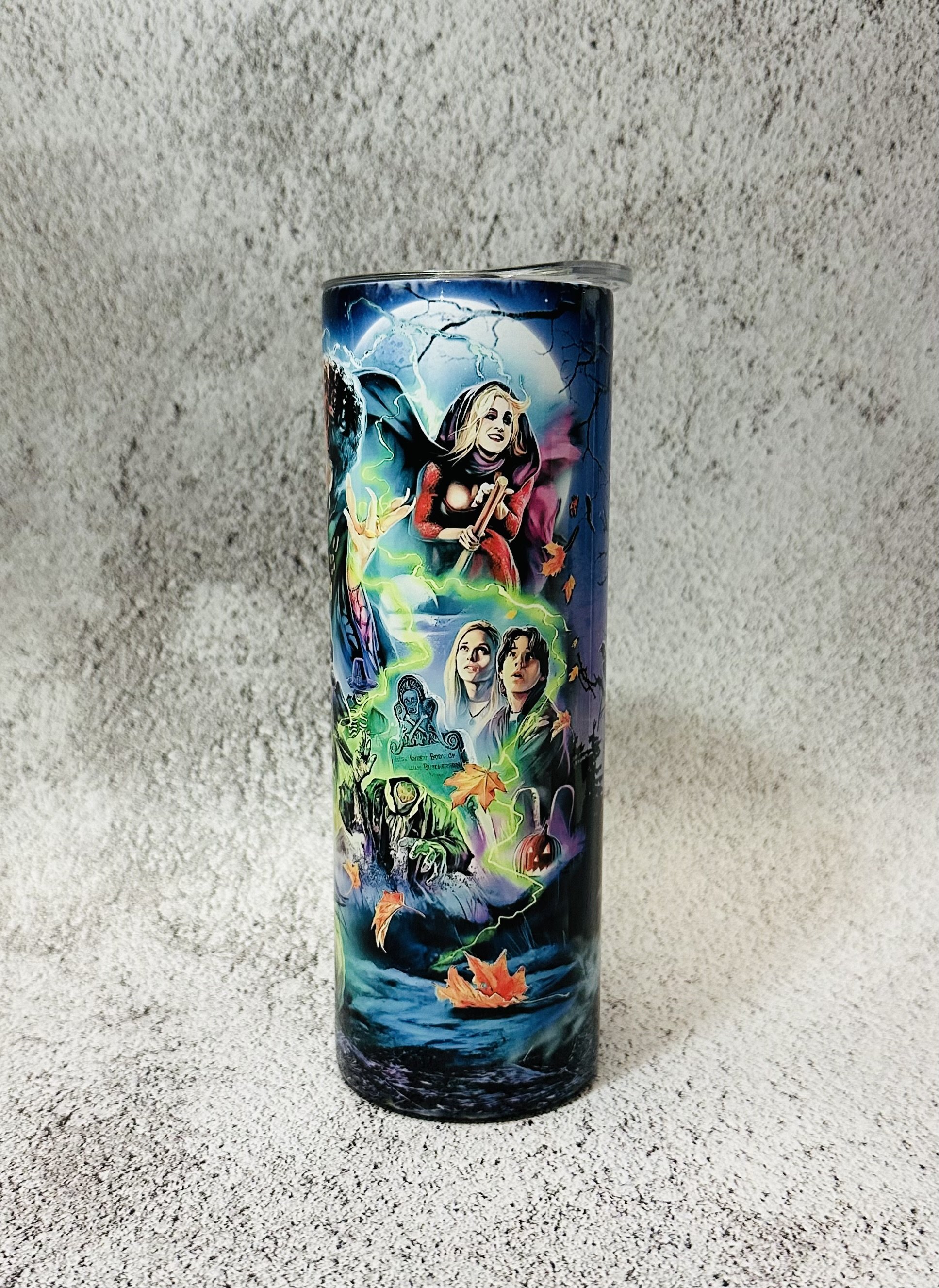 20 oz Hocus Pocus theme
