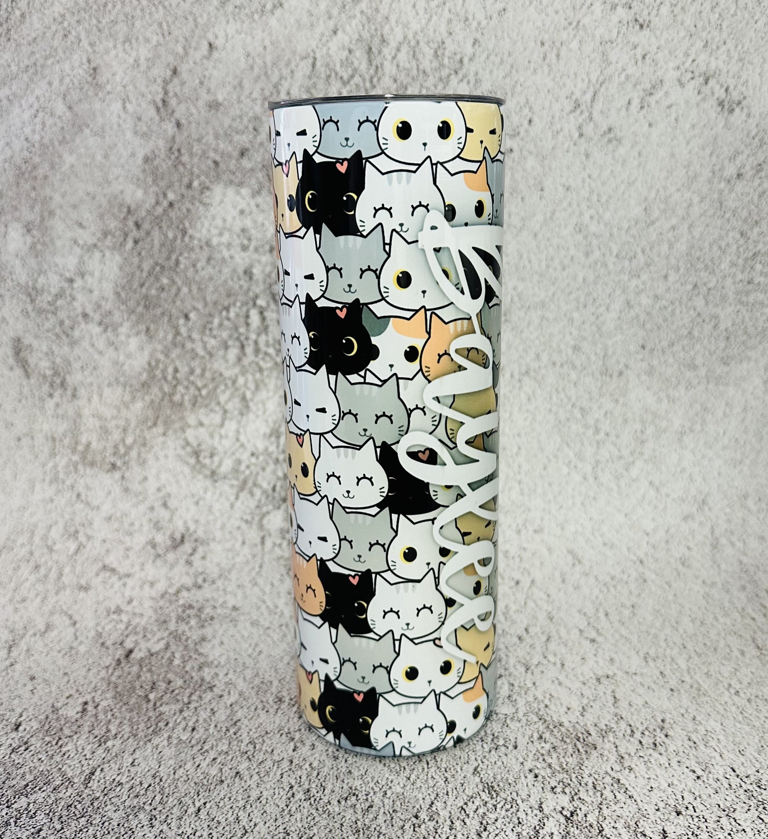 20oz Cat Tumbler