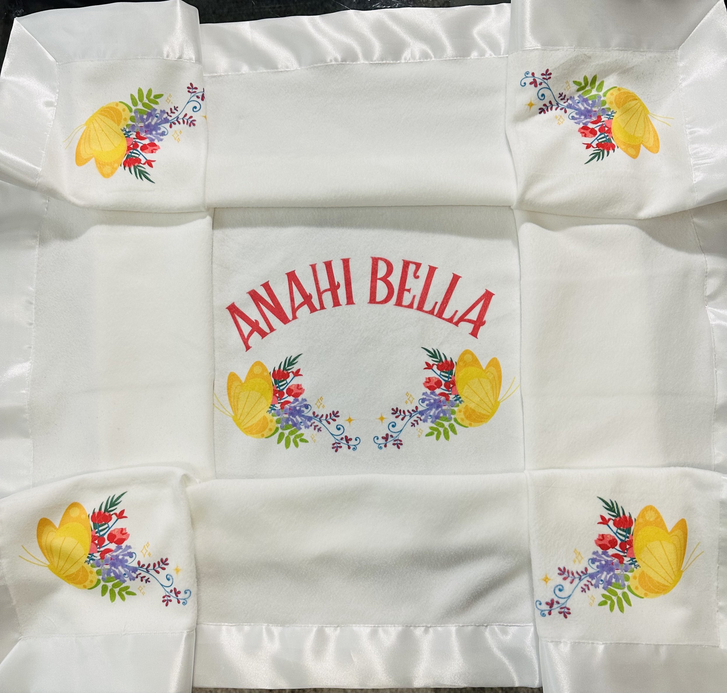 Custom Design Fleece Baby Blanket