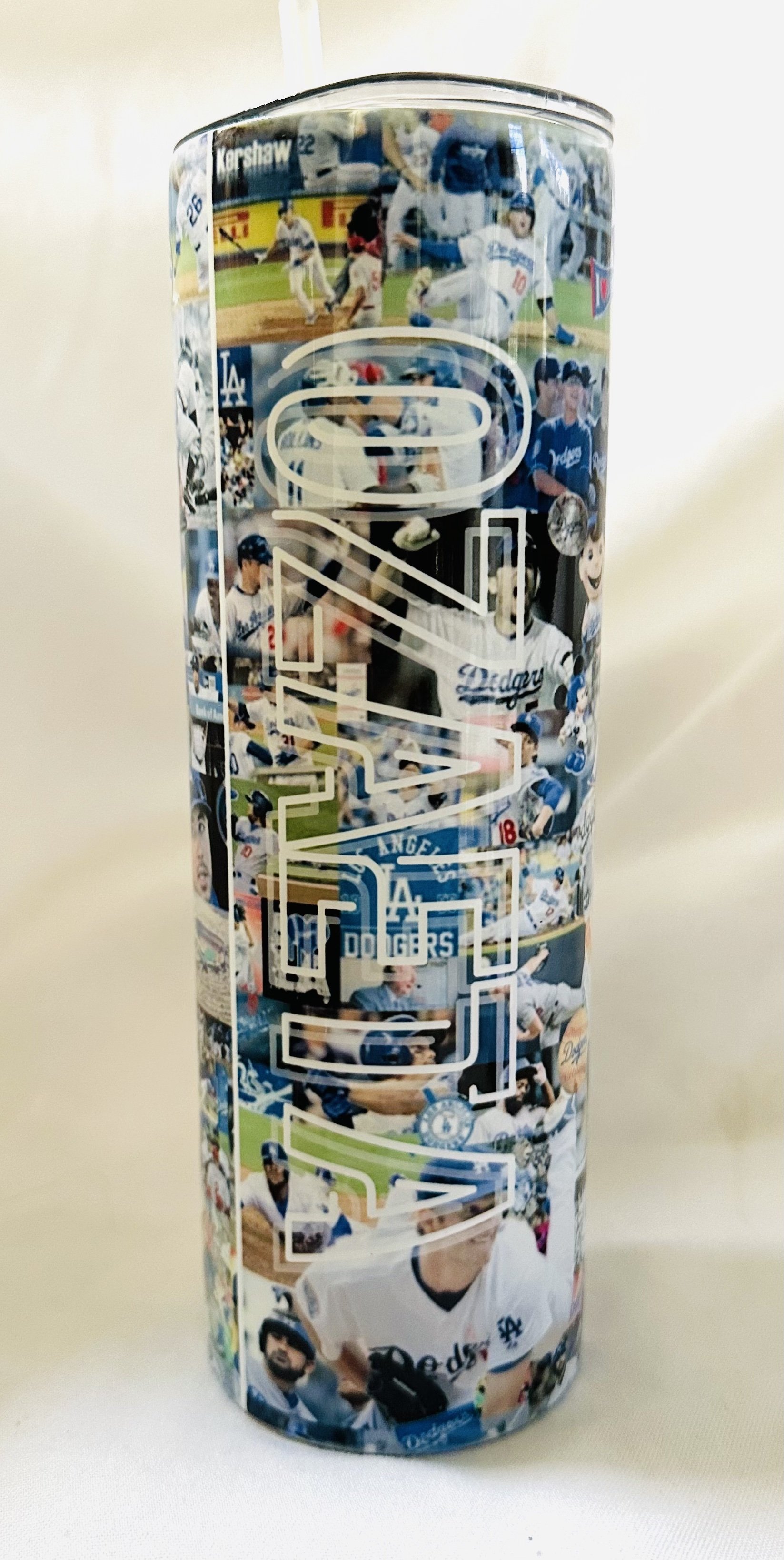 30oz Custom Dodgers Tumbler