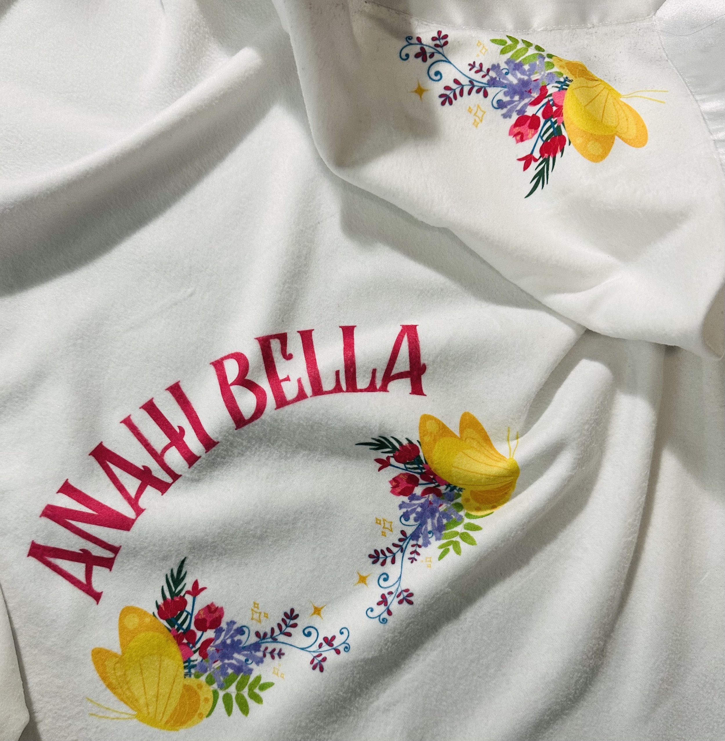 Custom Design Fleece Baby Blanket