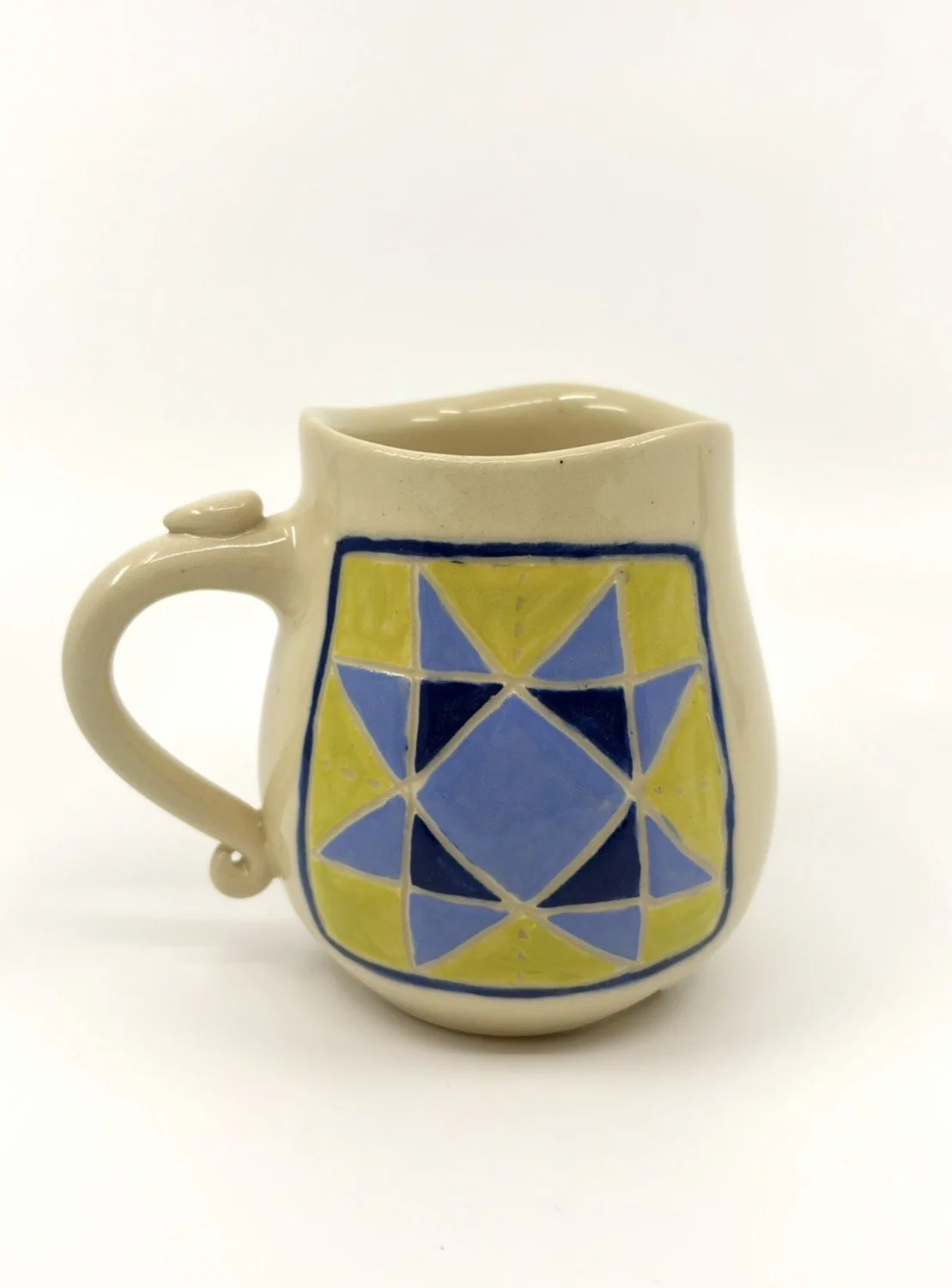 Ohio Star Quilt Mug