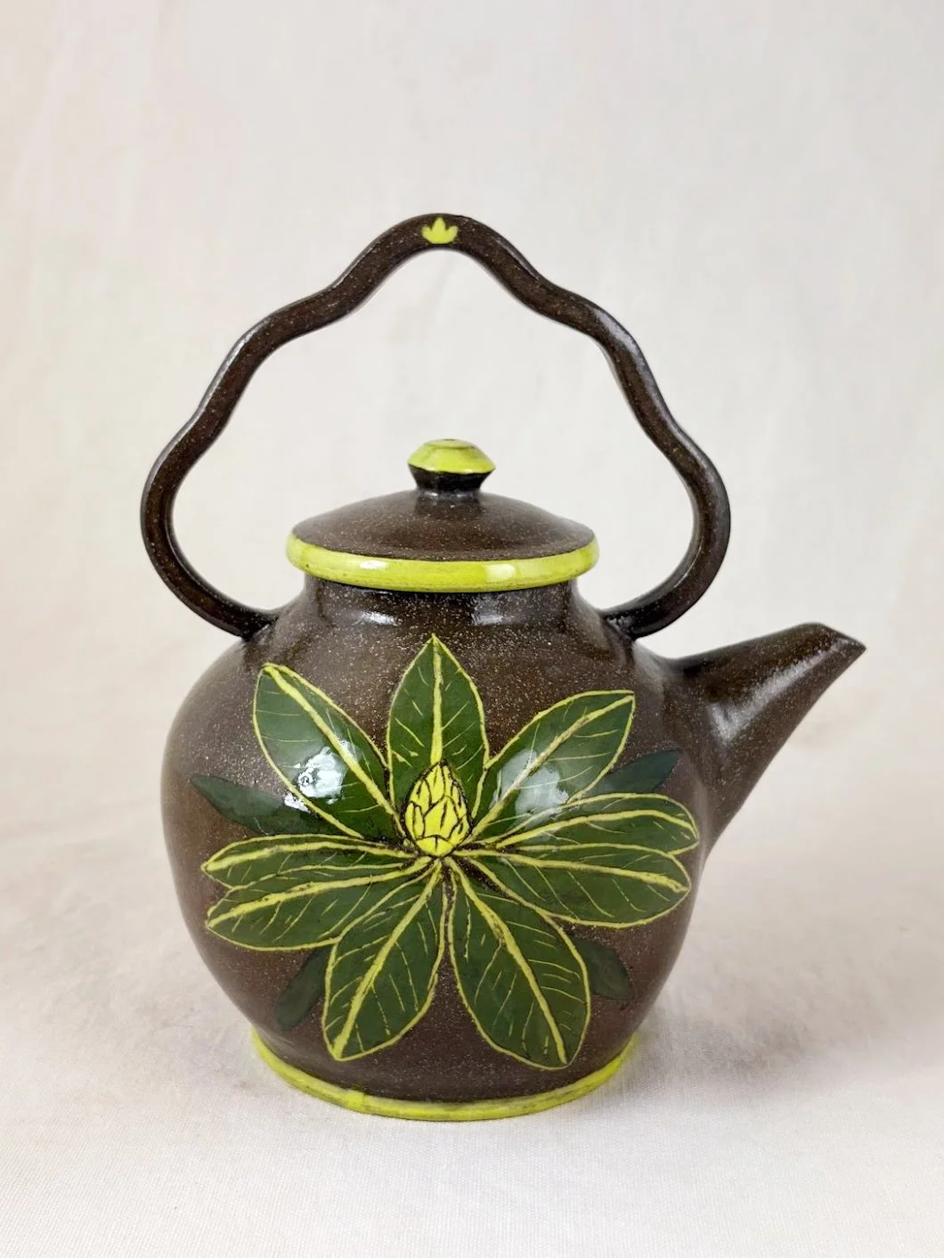 Rhododendron Teapot