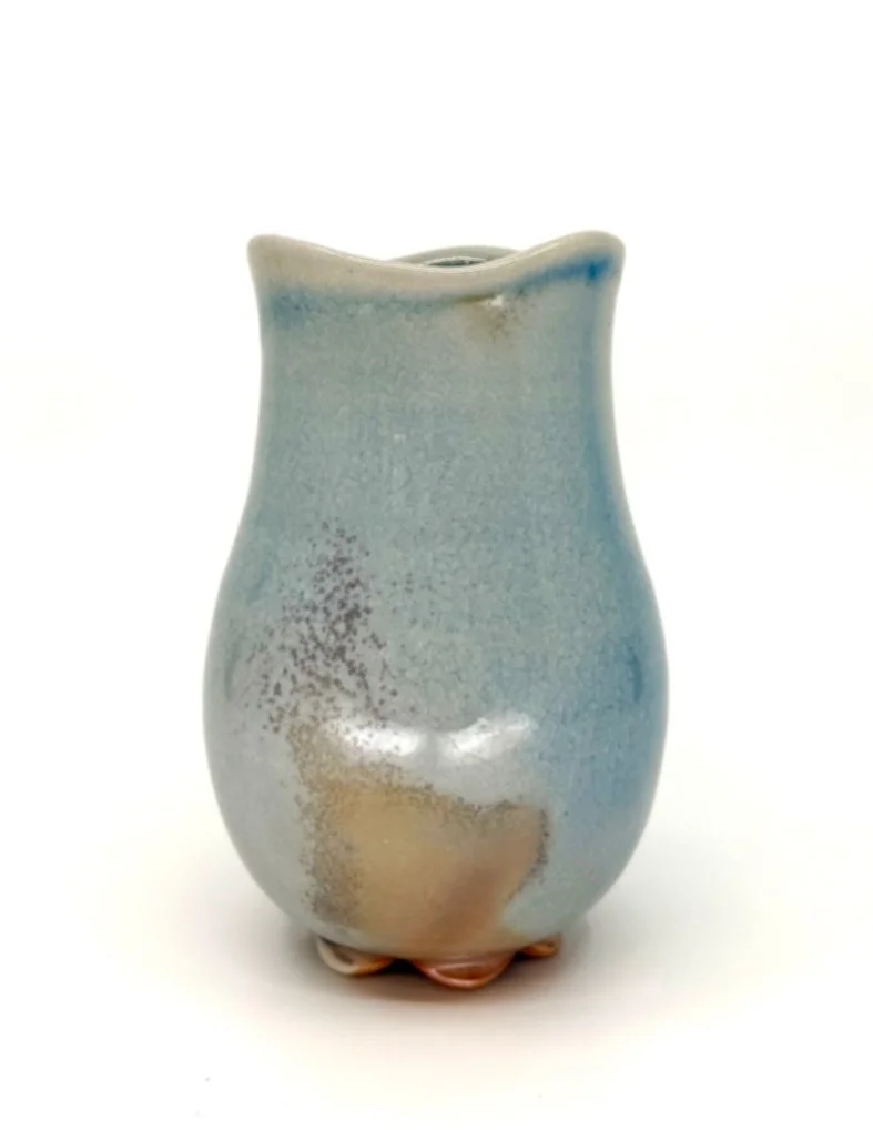 Woodfired Blue Cup