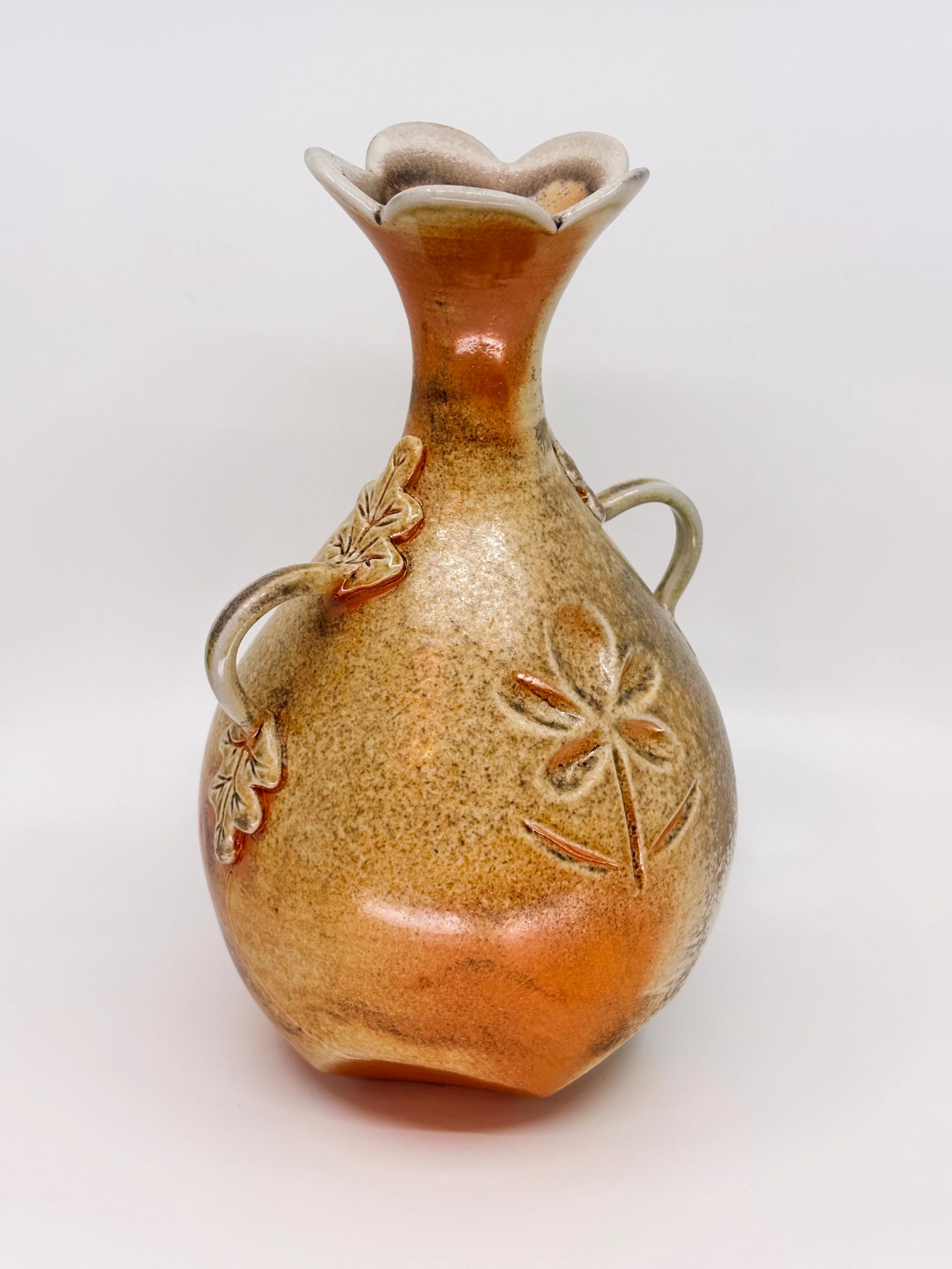 Woodfired Flower Vase