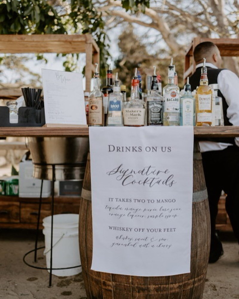 Fabric Bar Menus😍into it! Loved working with my bride to curate the perfect pieces for her big day! 

Photographer: @mayaloraphoto
Venue: @barnsatcoopermolera
Florals: @cassia.foret
