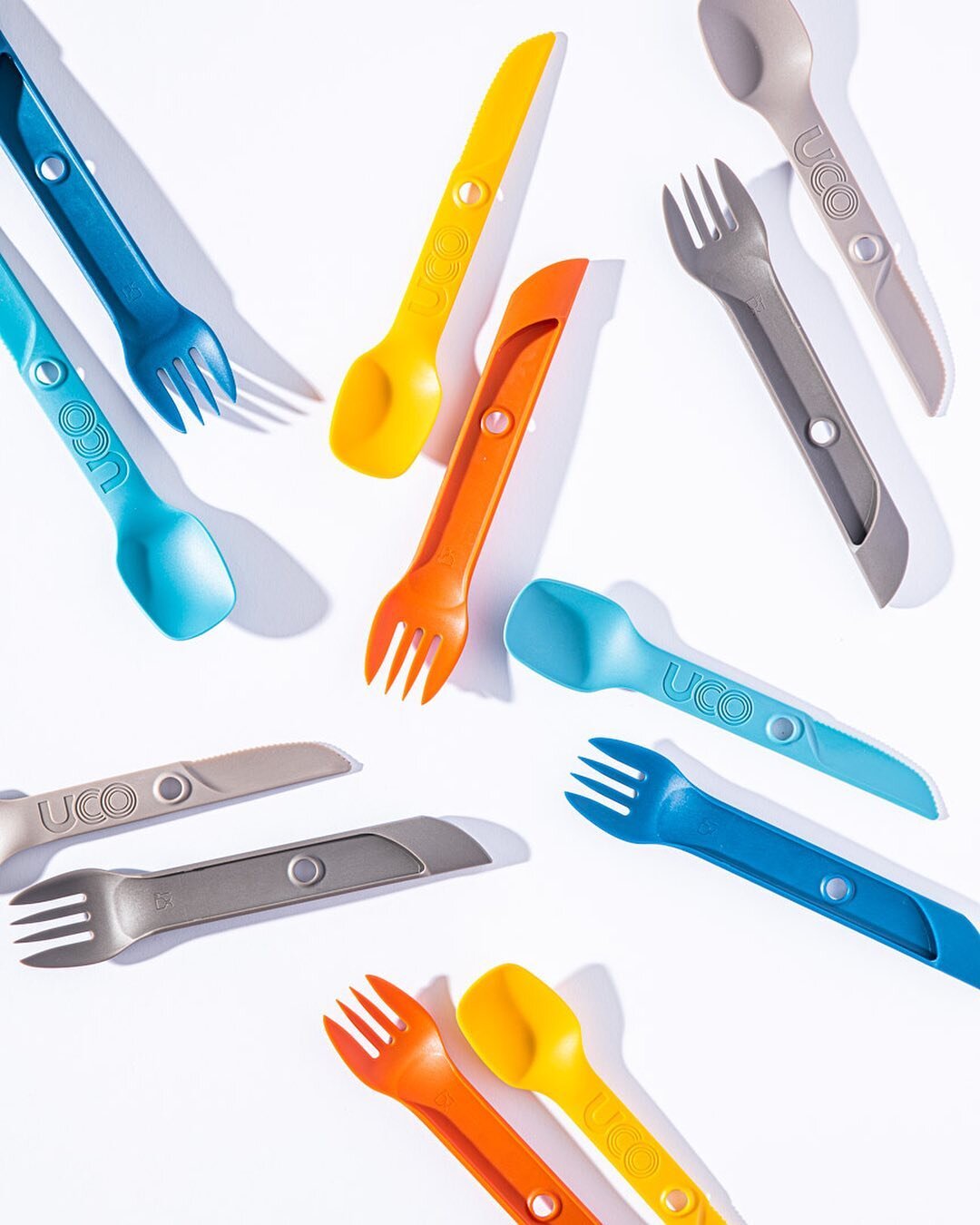 I loved these when I first got the grey set&hellip; Imagine my delight when I discovered these people know a thing or two about COLOR! My favorite on-the-go utensil (and stand-in product for light testing) @ucogear , shot with @godoxlighting .

The b