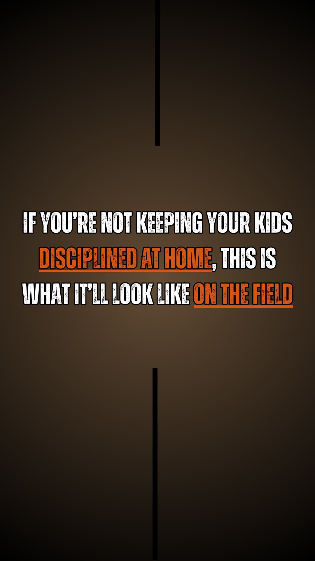 Discipline doesn’t stop at practice.
If we’re not holding our kids accountable at home, it’s going to show up on the field, the court, everywhere.
Let’s be real: discipline is a game-changer, and it starts with us as parents