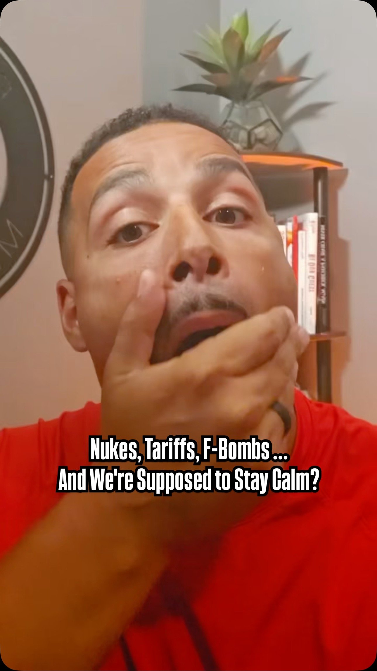 It’s chaos out there.
F-bombs from the president.
Ceasefires that don’t cease.
Bombs near nuclear sites.
And yet… the markets? Unbothered.
This summer is about watching closely and moving smart.
🧠 Don’t panic.
📉 Don&rsqu