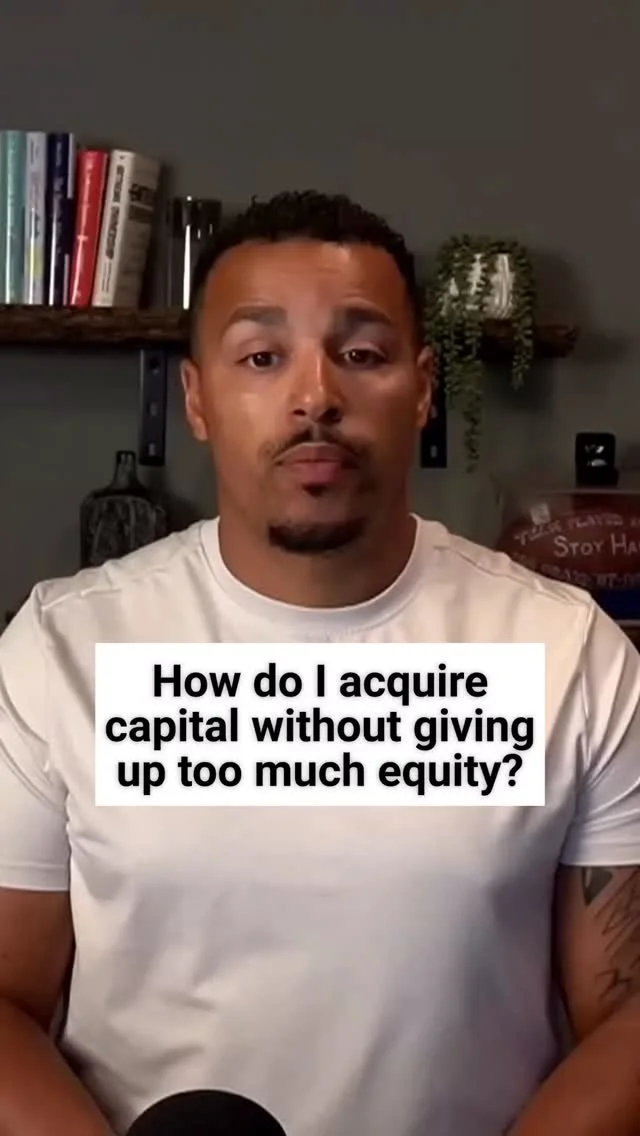 Stop giving away your f*cking company.
There are a ton of funding options — lines of credit, HELOCs, even capital raisers who don’t take equity. Use them.
If you absolutely need investors, fine. But do not give up majority. Do not dump