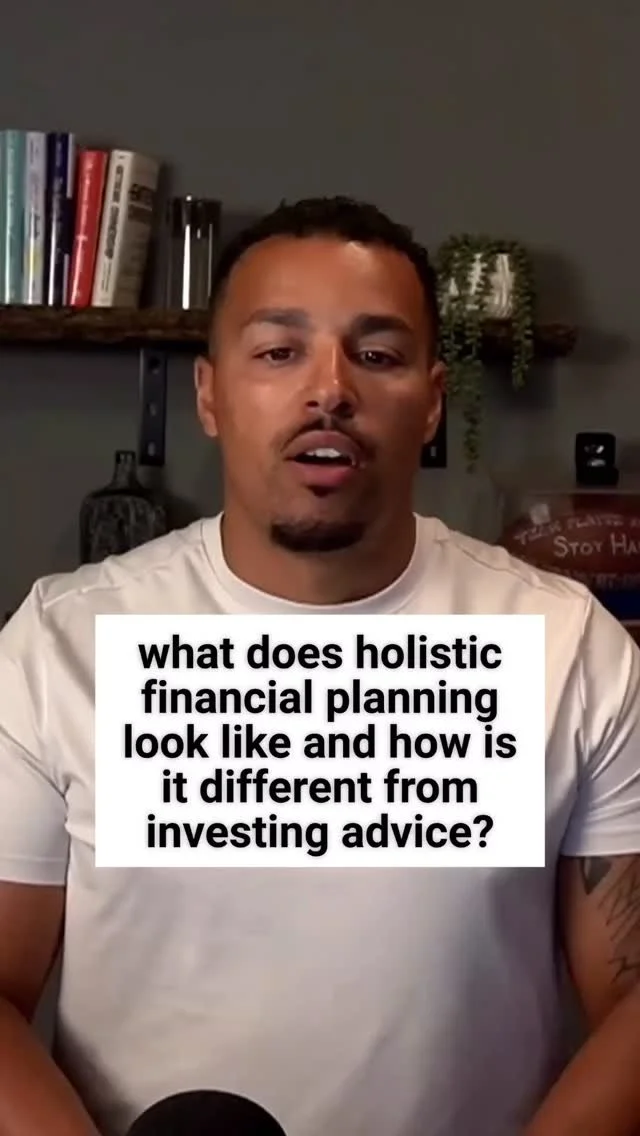 If your “financial plan” is just investments, you’re getting f*cking played.
Real wealth planning is holistic. That means every layer gets covered: insurance, taxes, contracts, lawsuits, real estate, other businesses, all of it. An