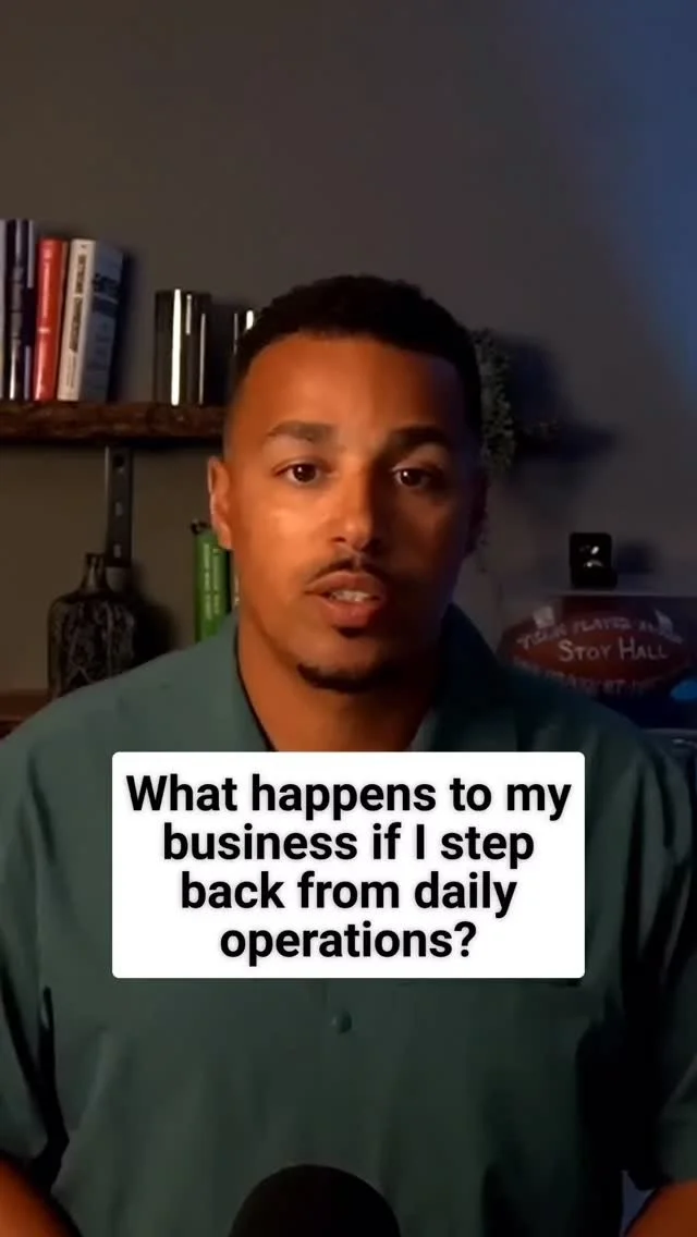 What actually happens if you step away from your business?
If everything collapses the second you take a break, you don’t have a business. You have a job that owns you.
Be honest with yourself. Can your team operate without you, or are you th