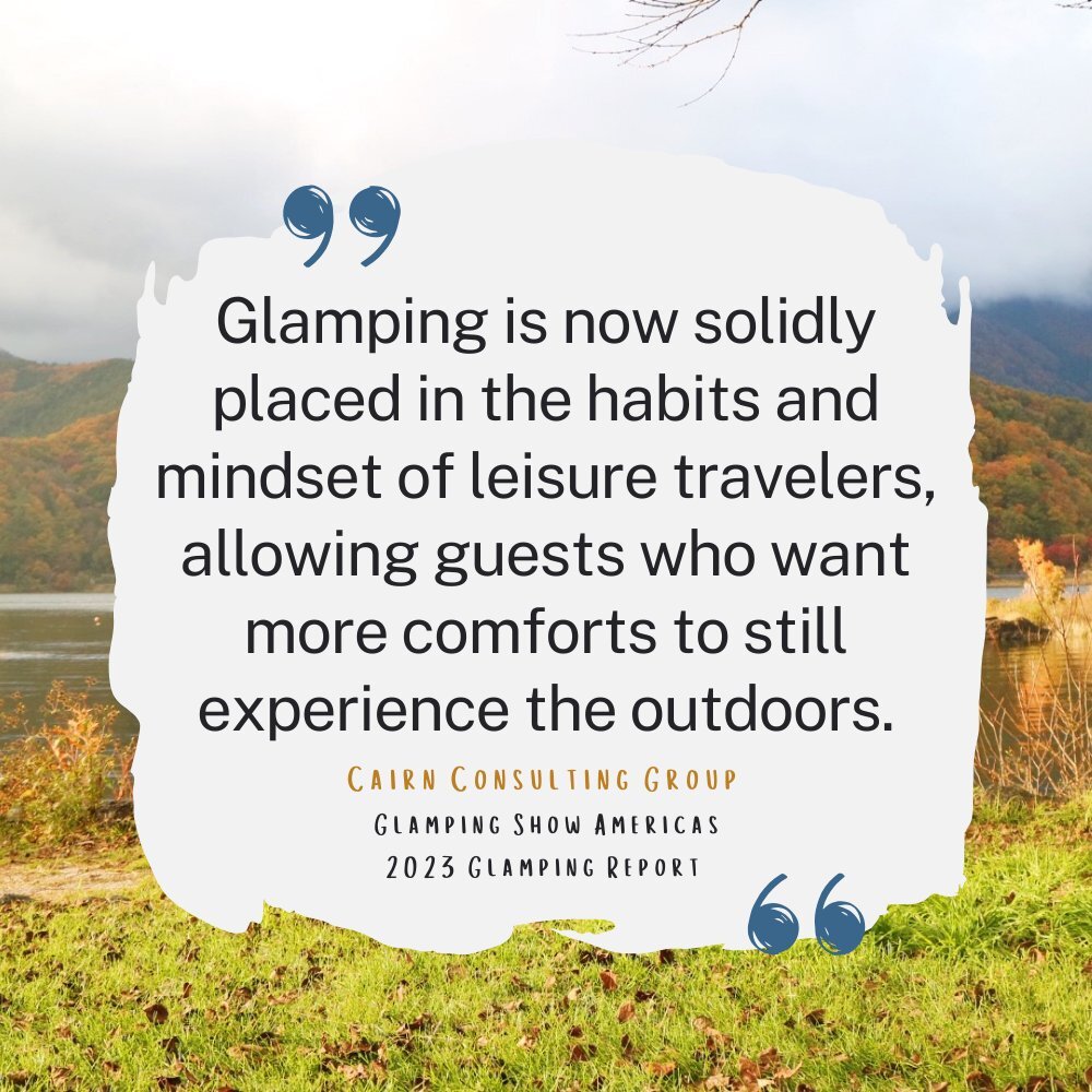 If you're thinking of starting a glamping business, this is all good news. People are well aware of the concept and looking to book their next adventure. Its just up to you to make the space. 

#startuplife #startups #template #glampingbusinessplan #