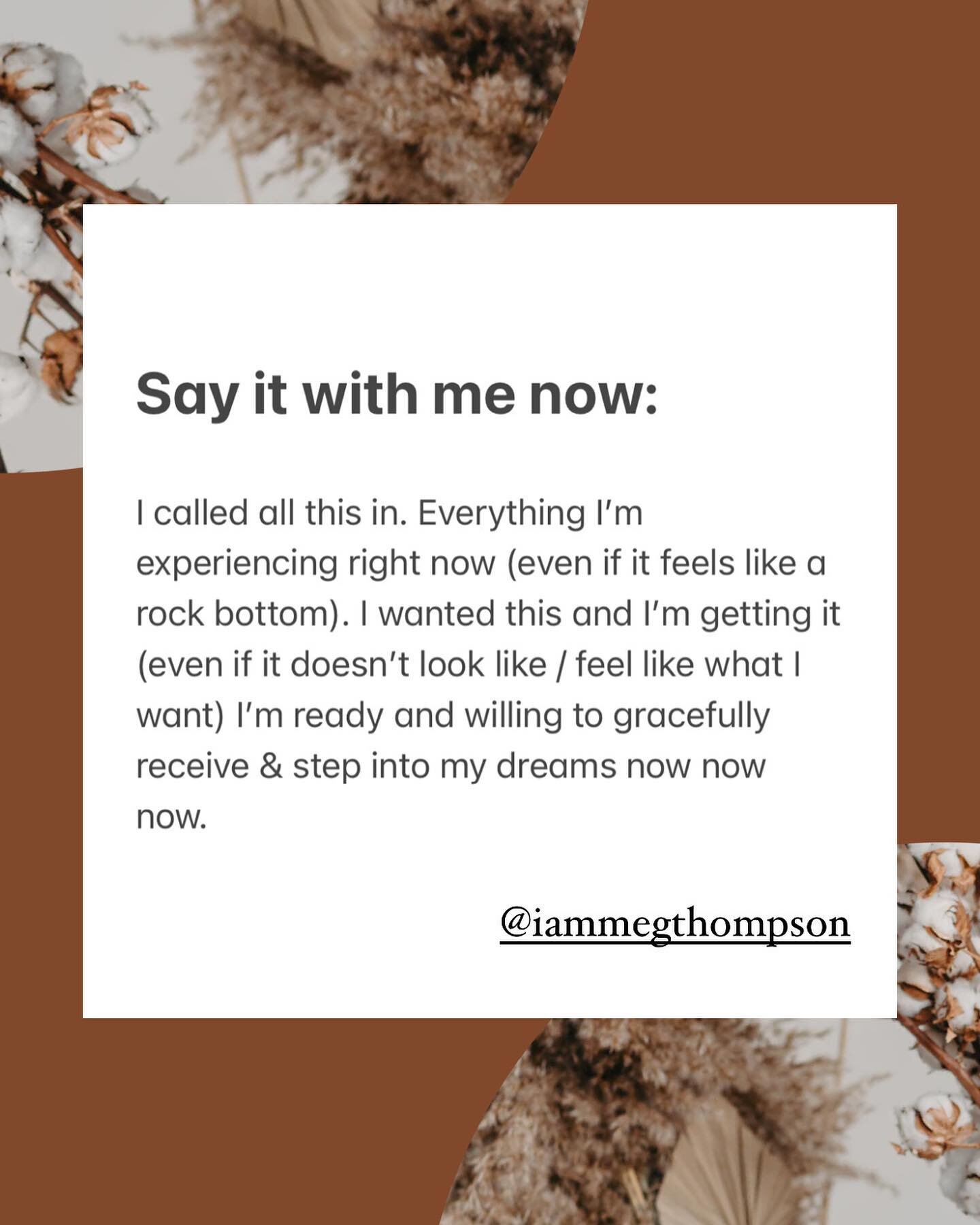 All of this 👆🏼 = symptoms/ side effects of getting what you want

Erg blah meh&hellip;.

Why doesn&rsquo;t getting what we want always feel like roses, rainbows kittens and mittens?

Bc you my friend, are a wild kinky soul who incarnated to enjoy t