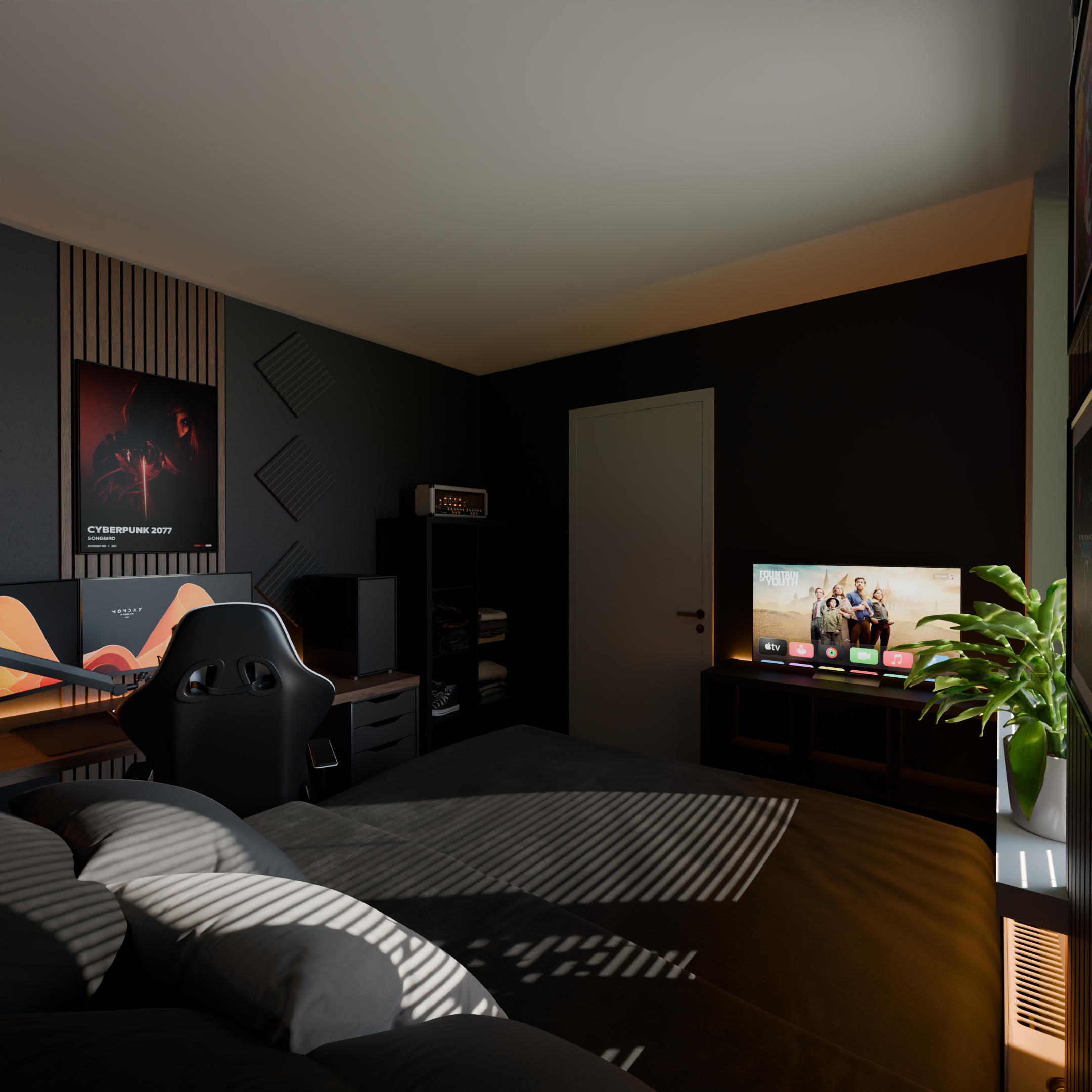 Bedroom 3D Design - 3.png