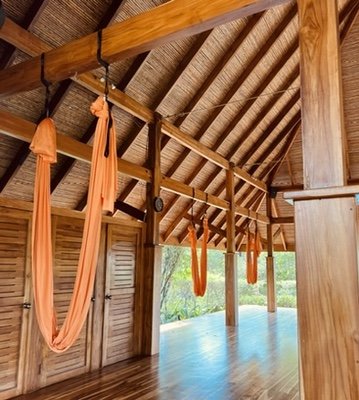 Ready for aerial yoga