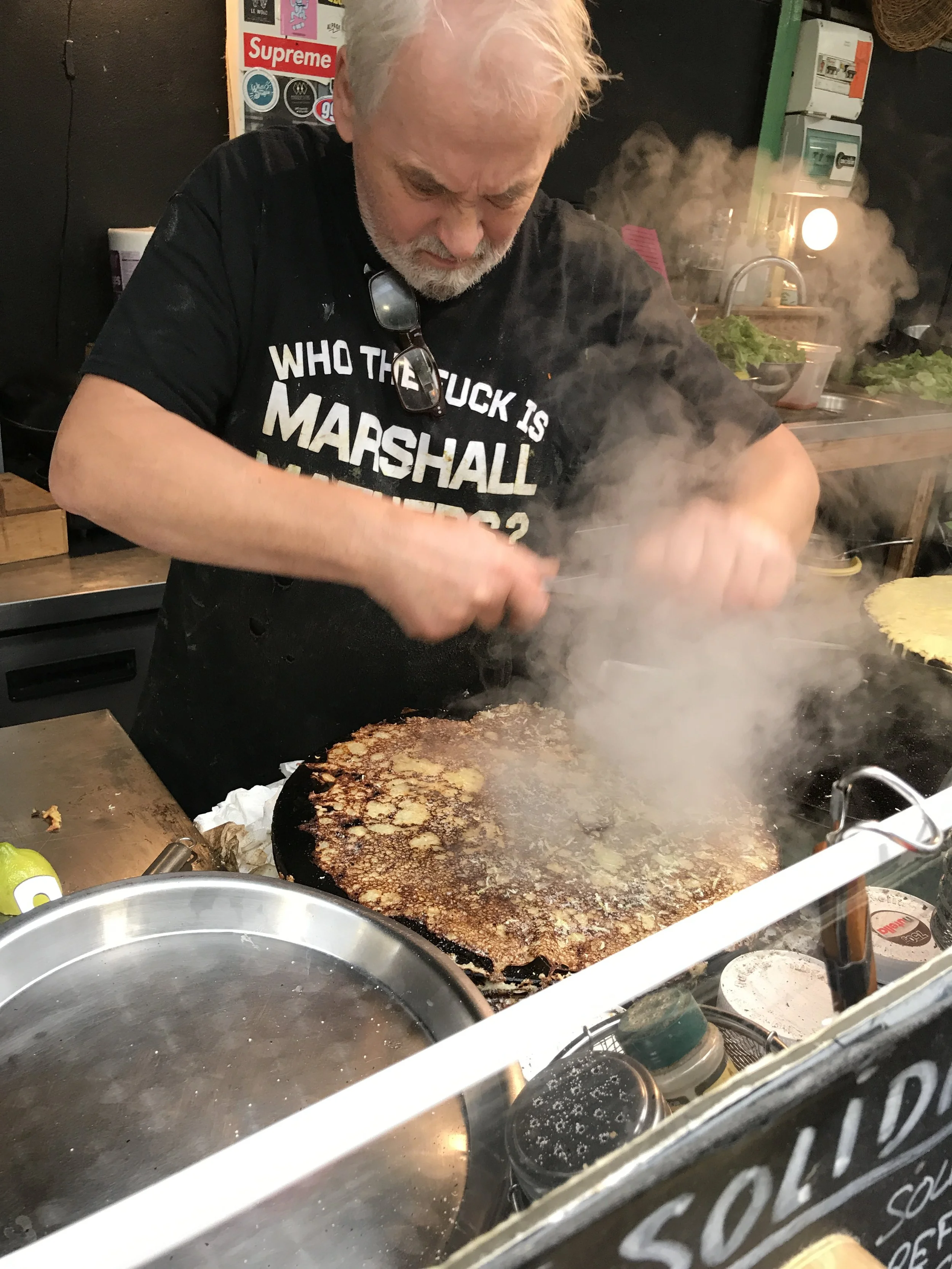 Alain Creperie, Marché des Enfants Rouges in the Marais