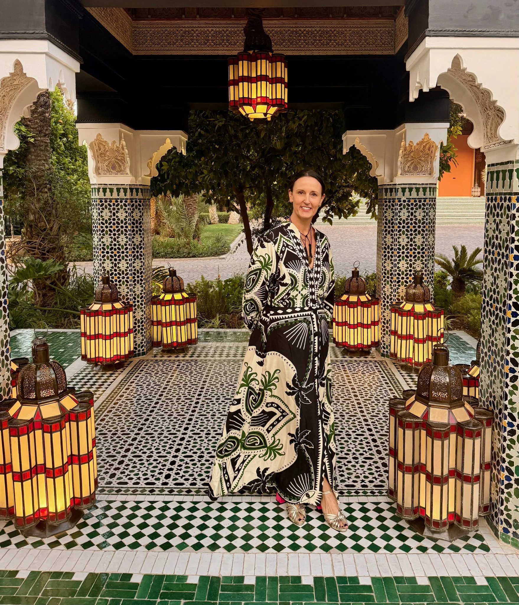 The unbeatable La Mamounia grounds. A feast for all the senses. 