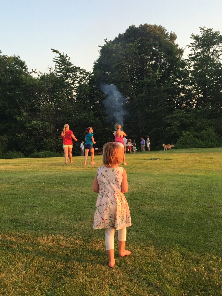 Summer bonfires