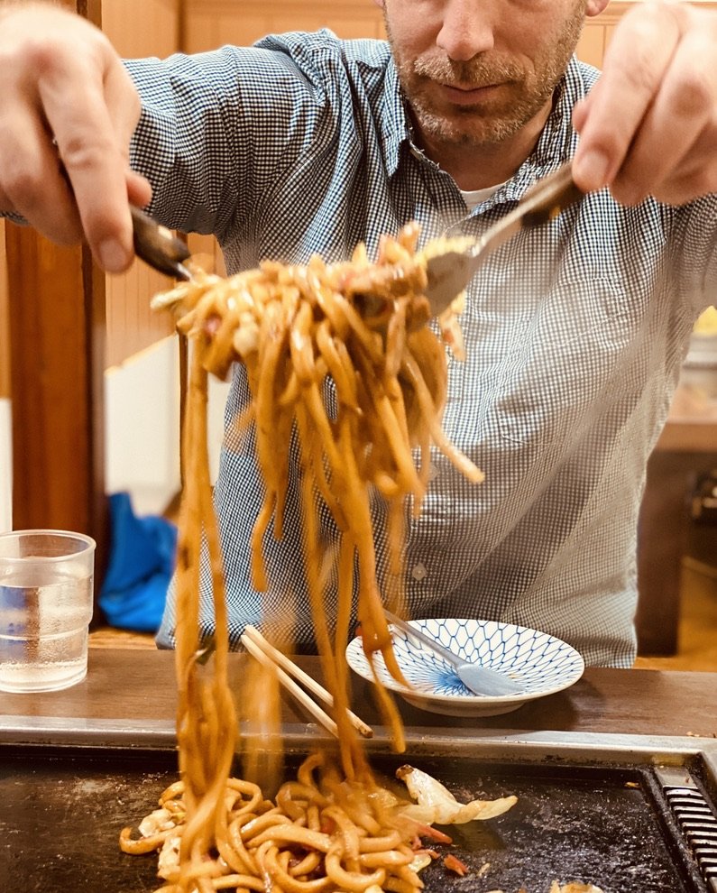 Noodles, yes please chef.
