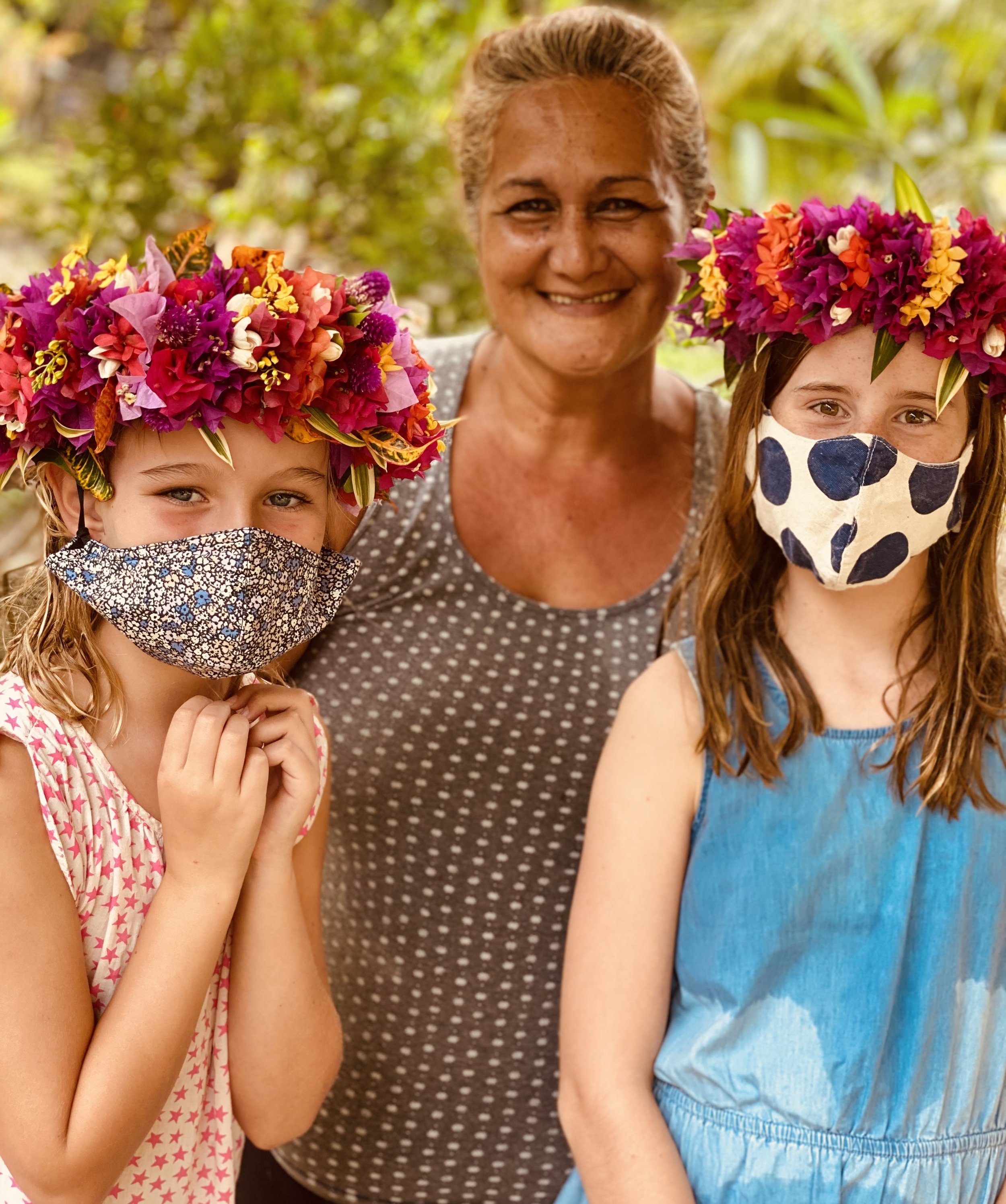 Queen for a day .. flower crowns on the side of the road